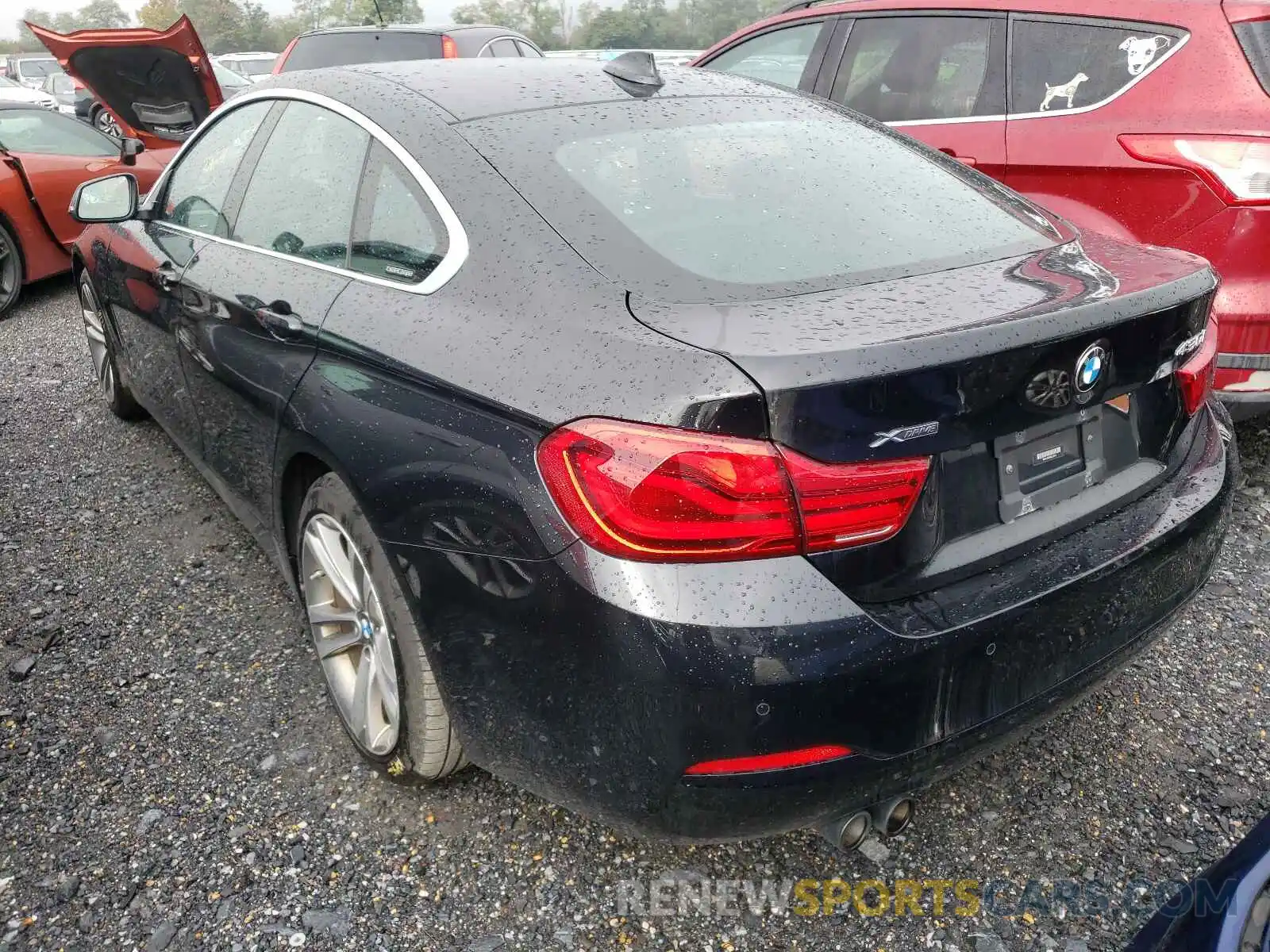 3 Photograph of a damaged car WBA4J3C58KBL10974 BMW 4 SERIES 2019