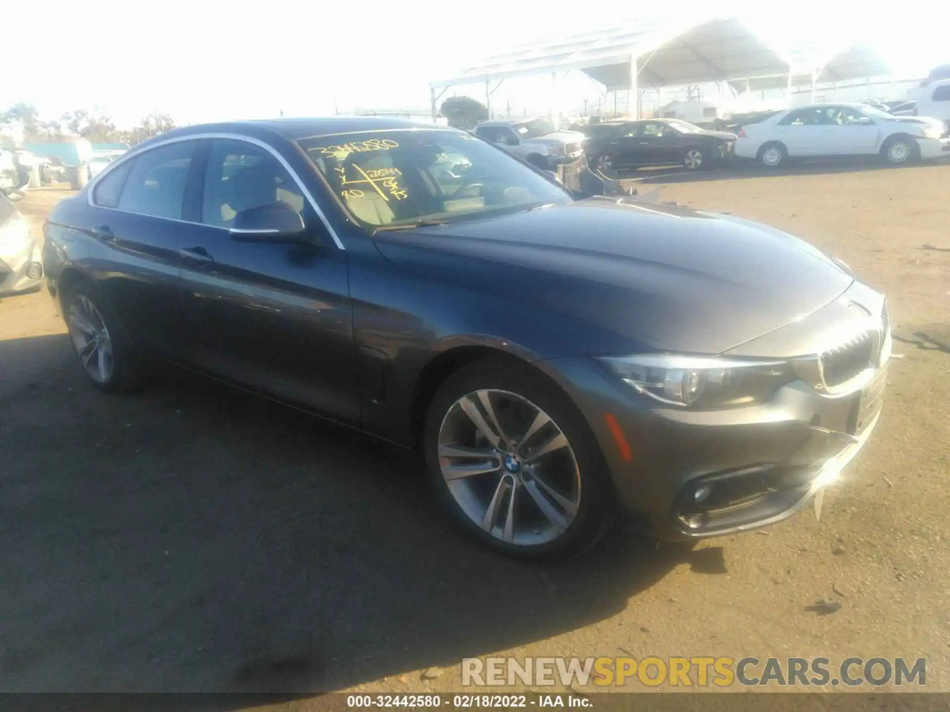 1 Photograph of a damaged car WBA4J3C59KBL04911 BMW 4 SERIES 2019