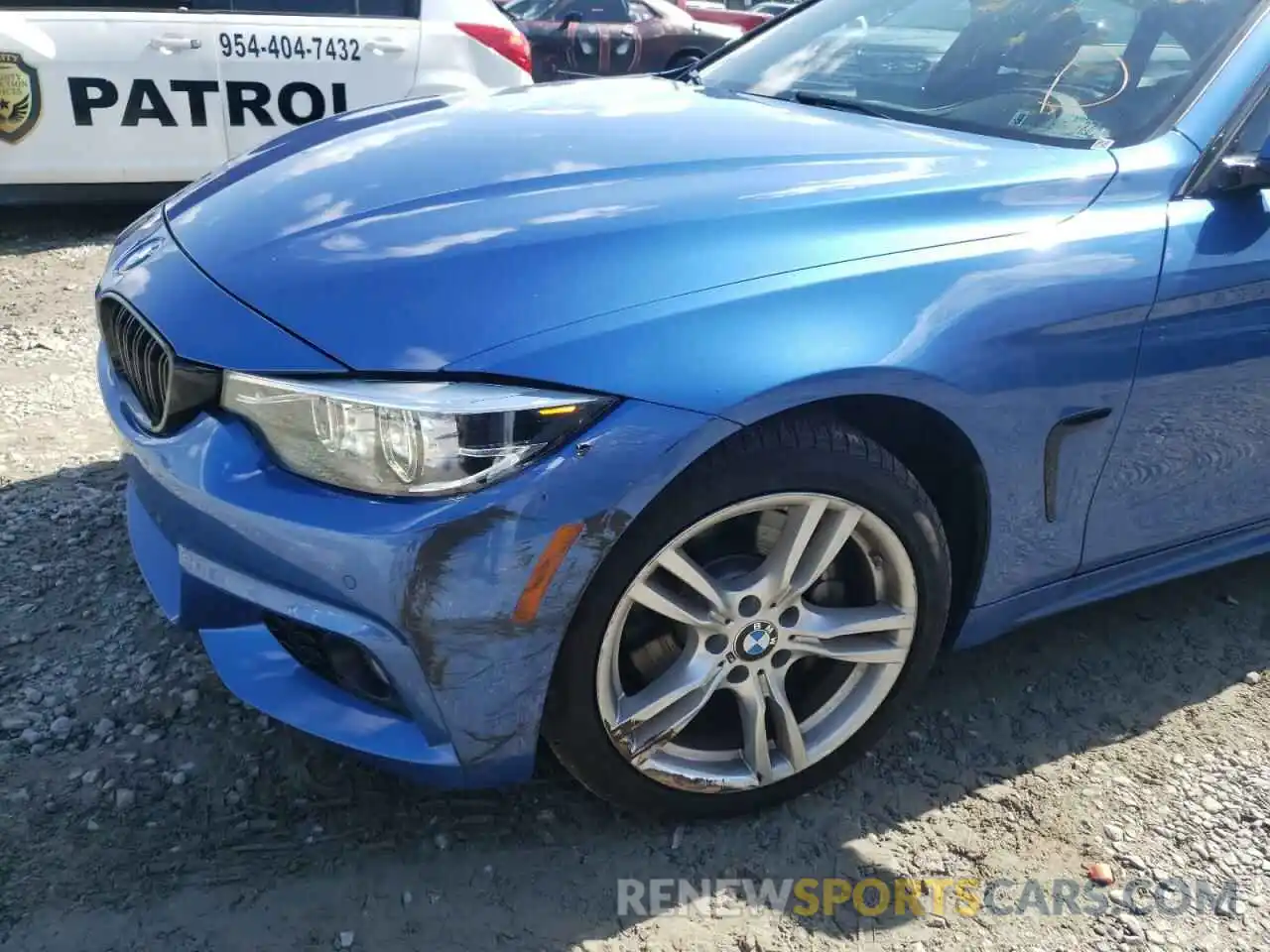 9 Photograph of a damaged car WBA4J3C59KBL04990 BMW 4 SERIES 2019