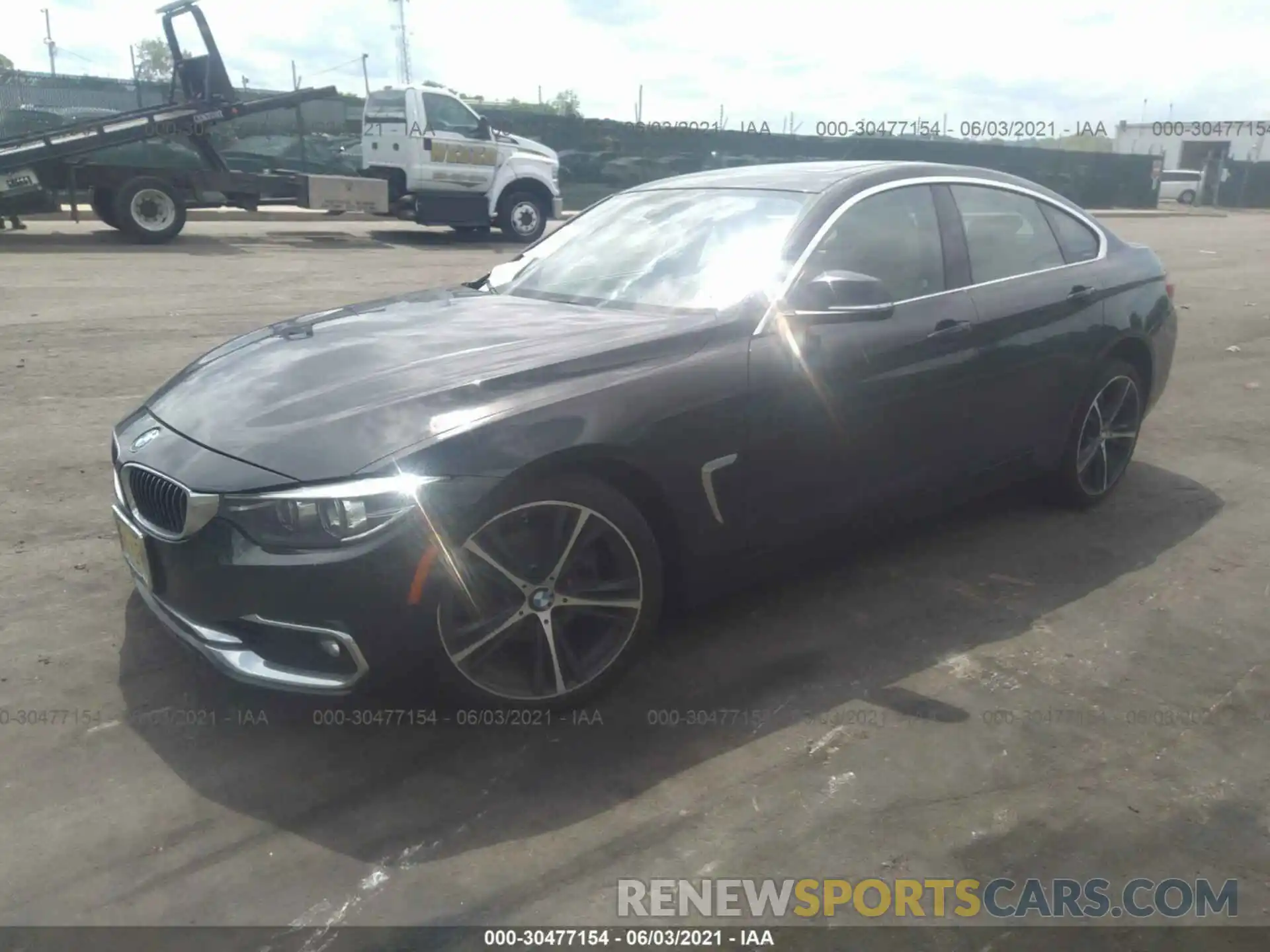 2 Photograph of a damaged car WBA4J3C59KBL06447 BMW 4 SERIES 2019