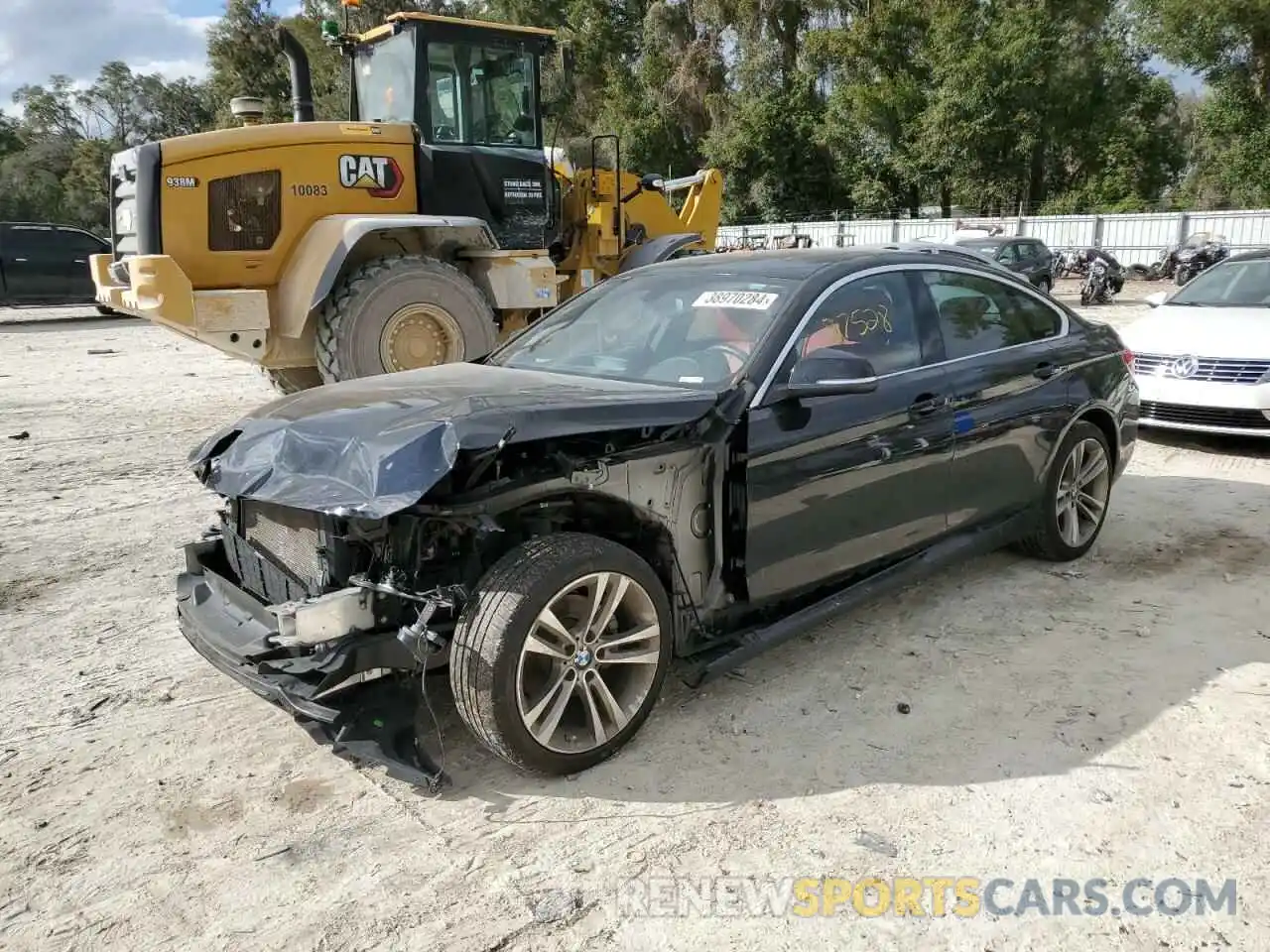 1 Photograph of a damaged car WBA4J3C59KBL06724 BMW 4 SERIES 2019