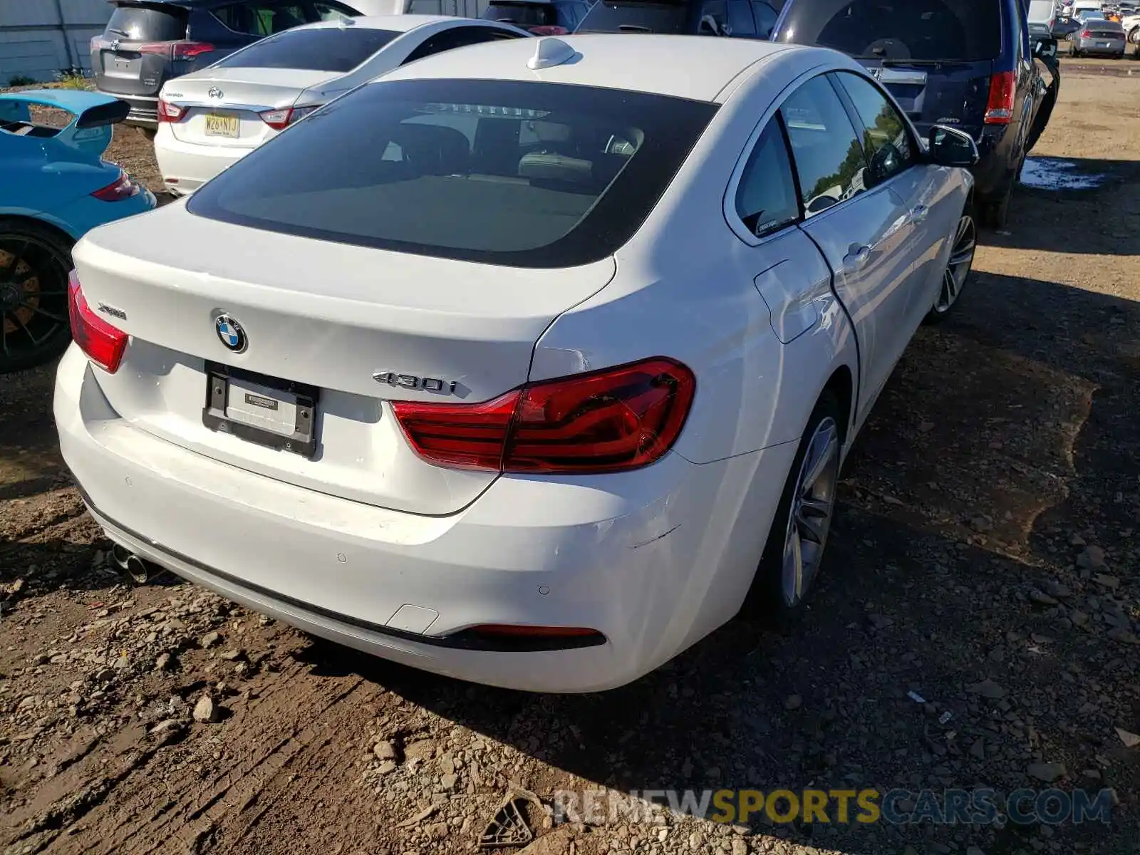 4 Фотография поврежденного автомобиля WBA4J3C59KBL06738 BMW 4 SERIES 2019