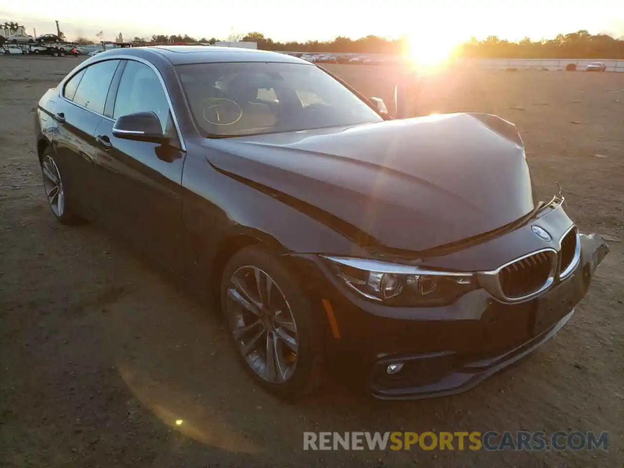 1 Photograph of a damaged car WBA4J3C59KBL07114 BMW 4 SERIES 2019