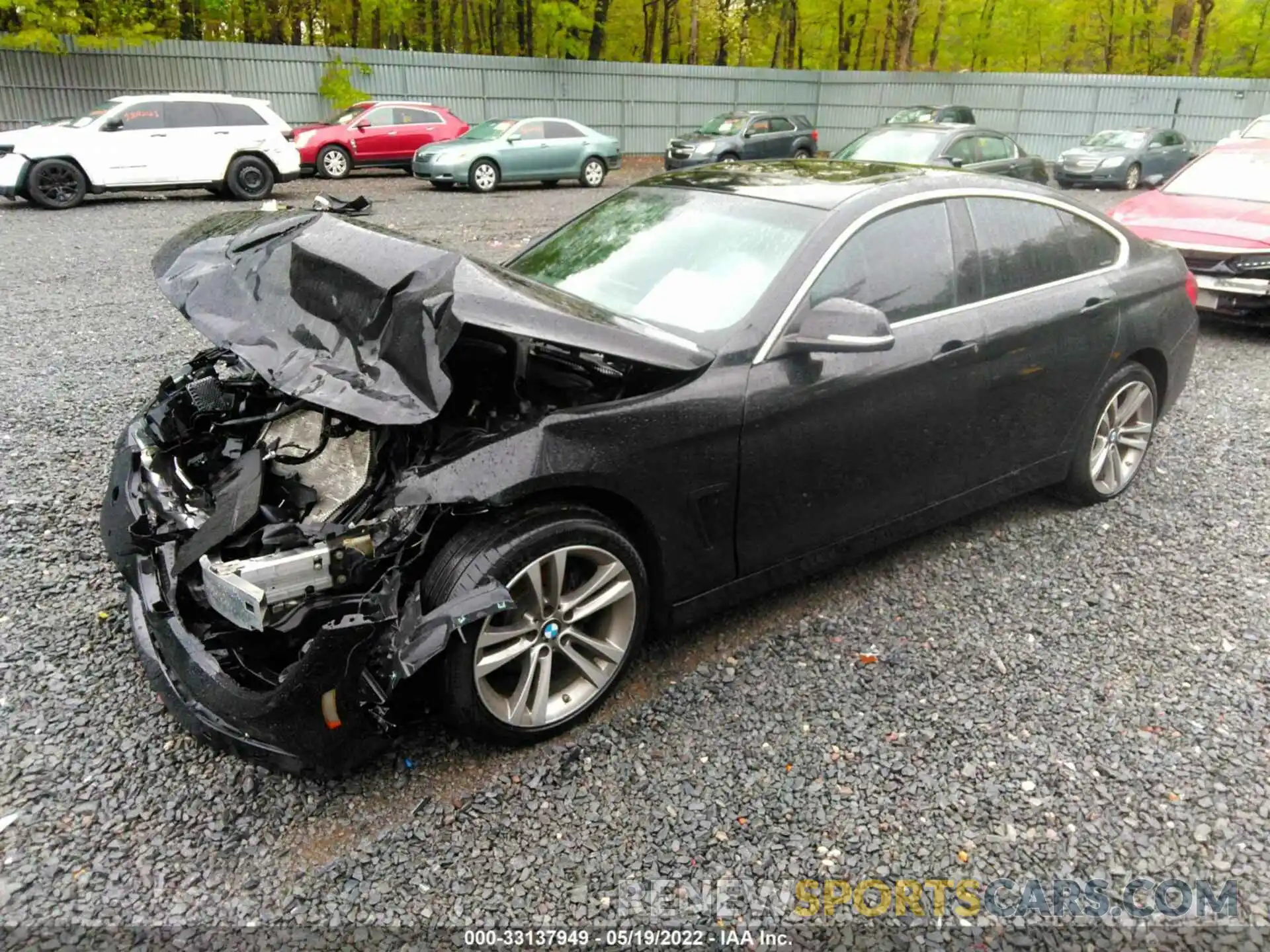 2 Photograph of a damaged car WBA4J3C59KBL07128 BMW 4 SERIES 2019