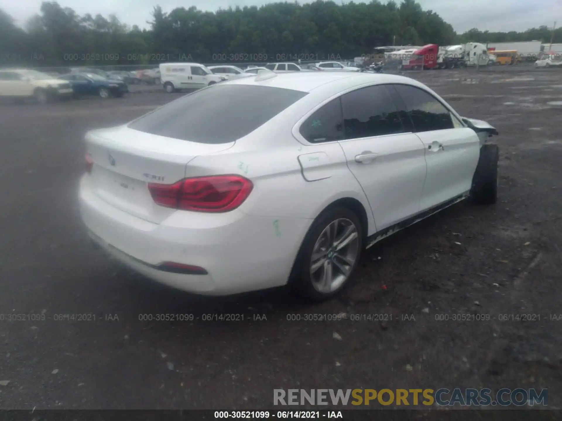 4 Photograph of a damaged car WBA4J3C59KBL07534 BMW 4 SERIES 2019