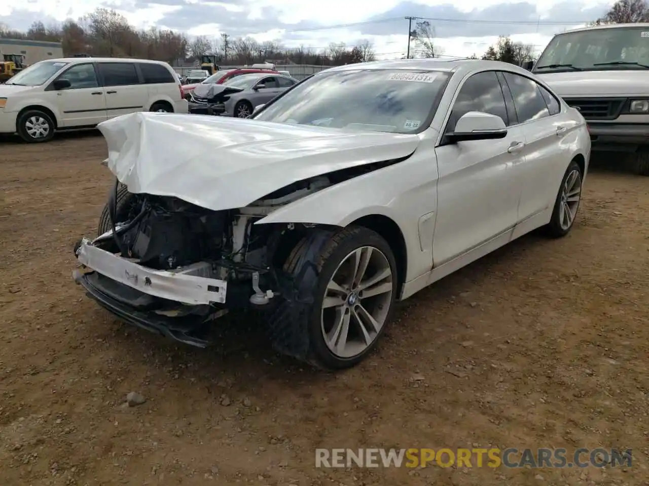 2 Photograph of a damaged car WBA4J3C59KBL08165 BMW 4 SERIES 2019