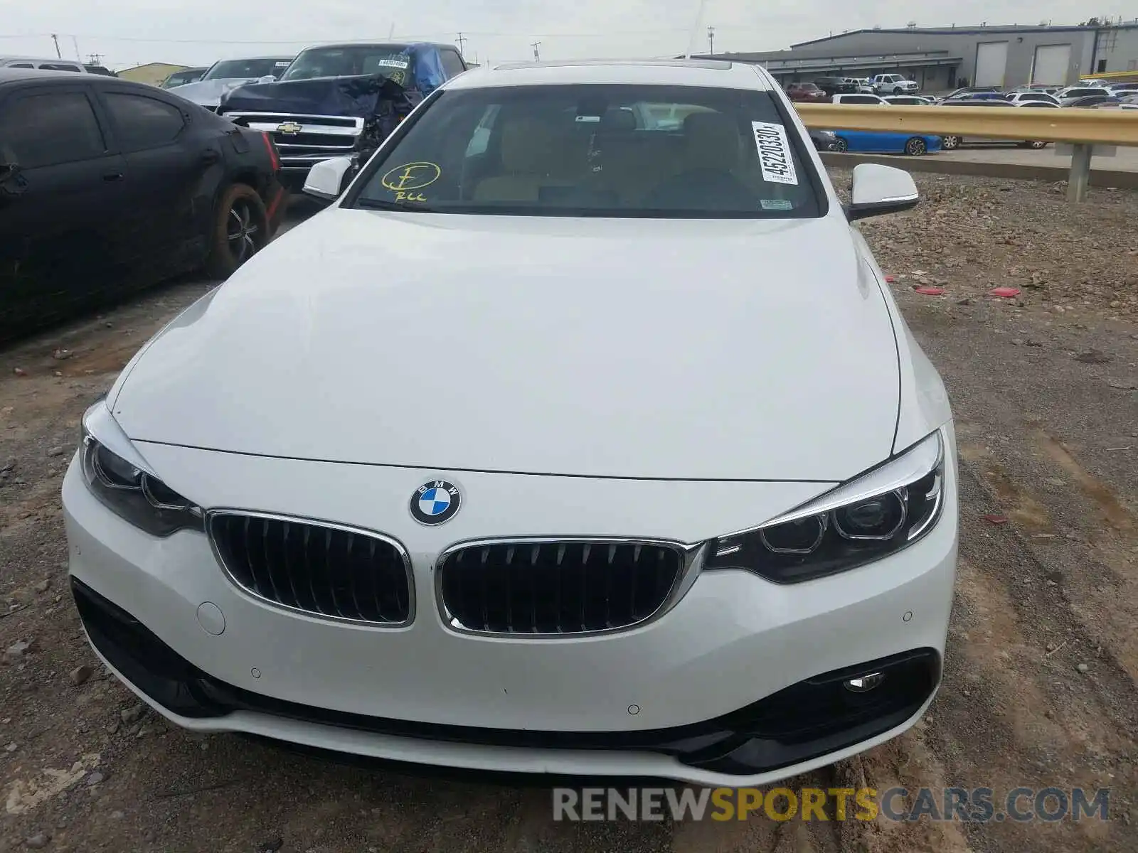 9 Photograph of a damaged car WBA4J3C59KBL08733 BMW 4 SERIES 2019