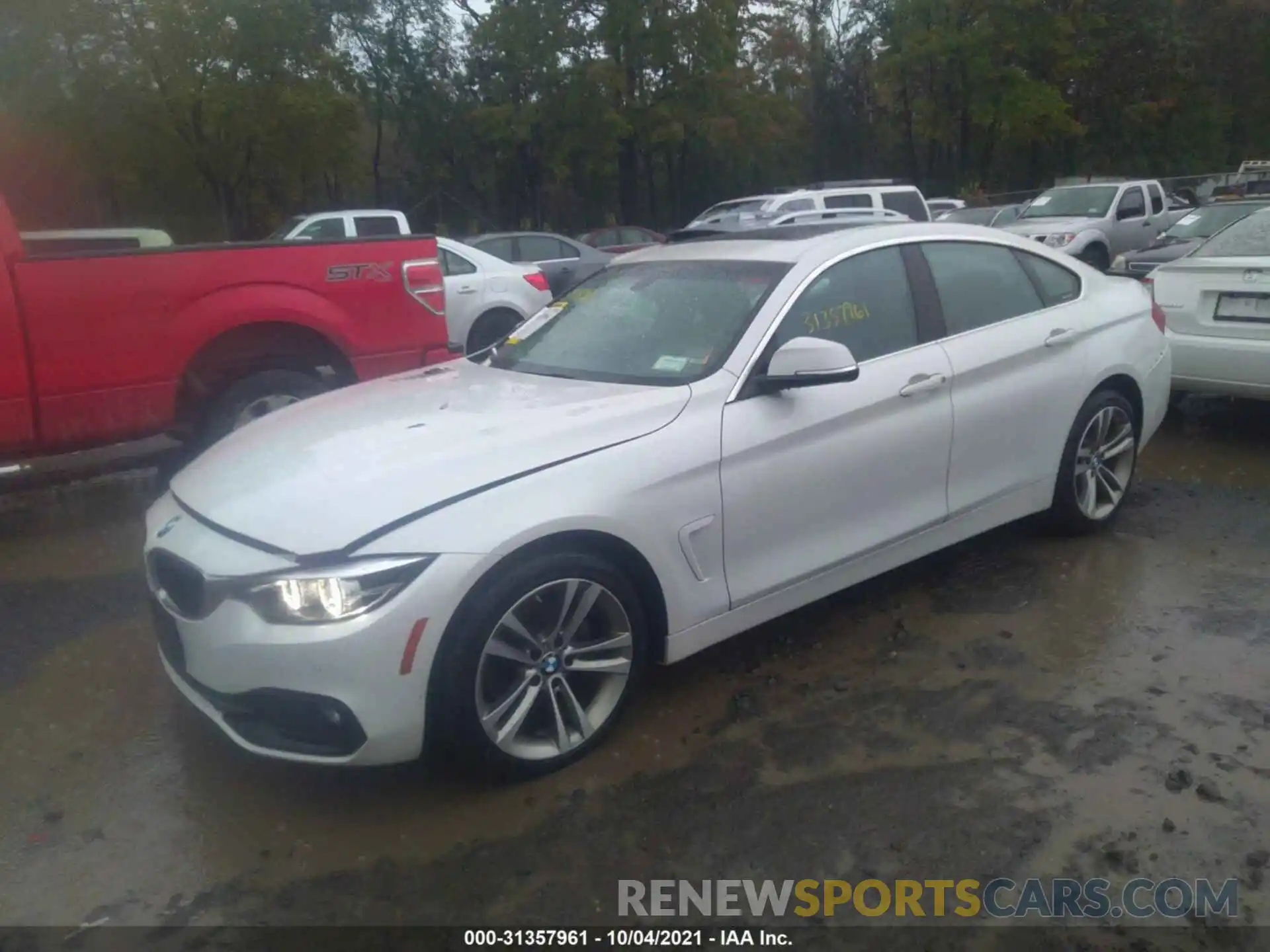 2 Photograph of a damaged car WBA4J3C59KBL08828 BMW 4 SERIES 2019