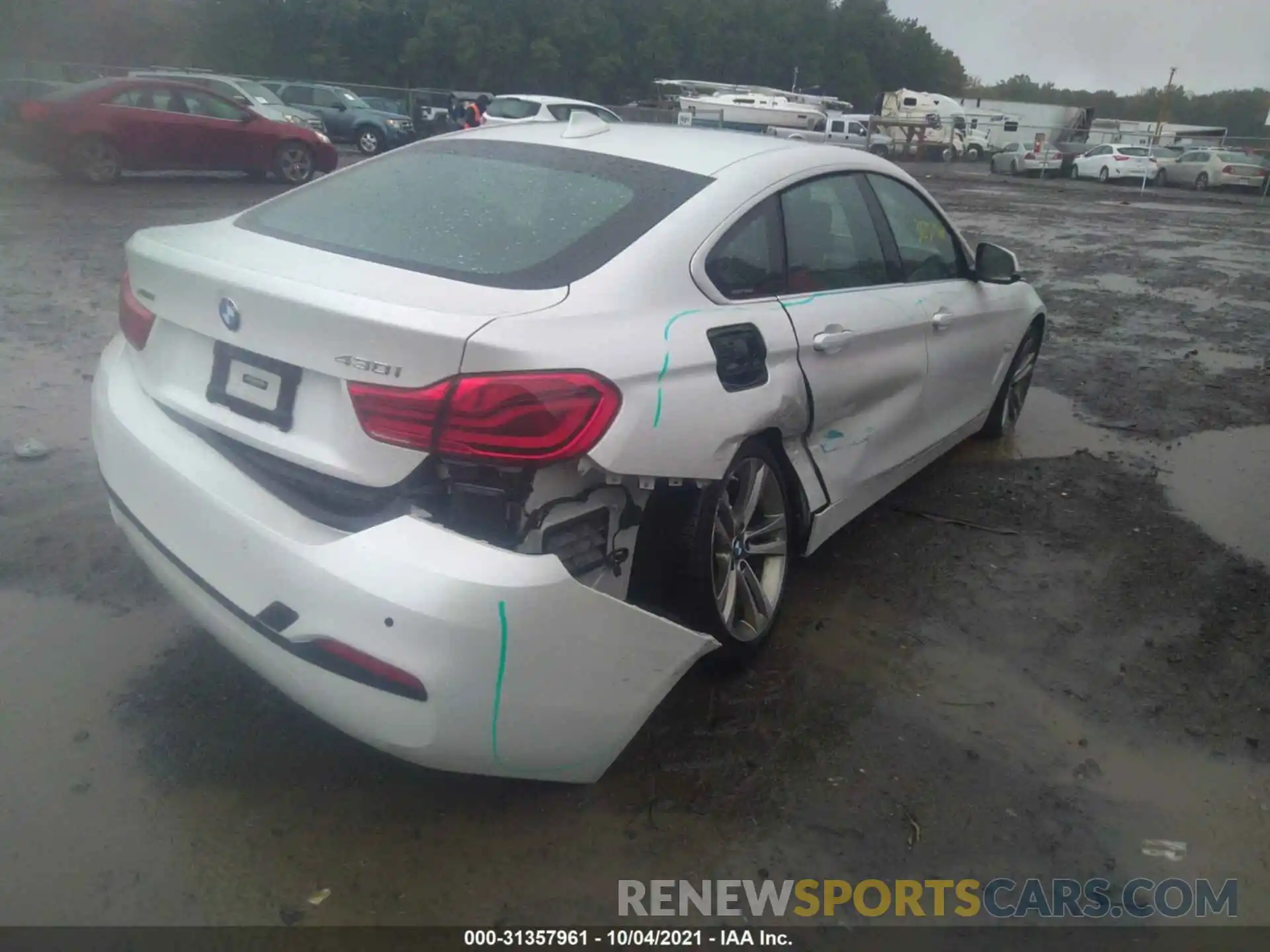 4 Photograph of a damaged car WBA4J3C59KBL08828 BMW 4 SERIES 2019