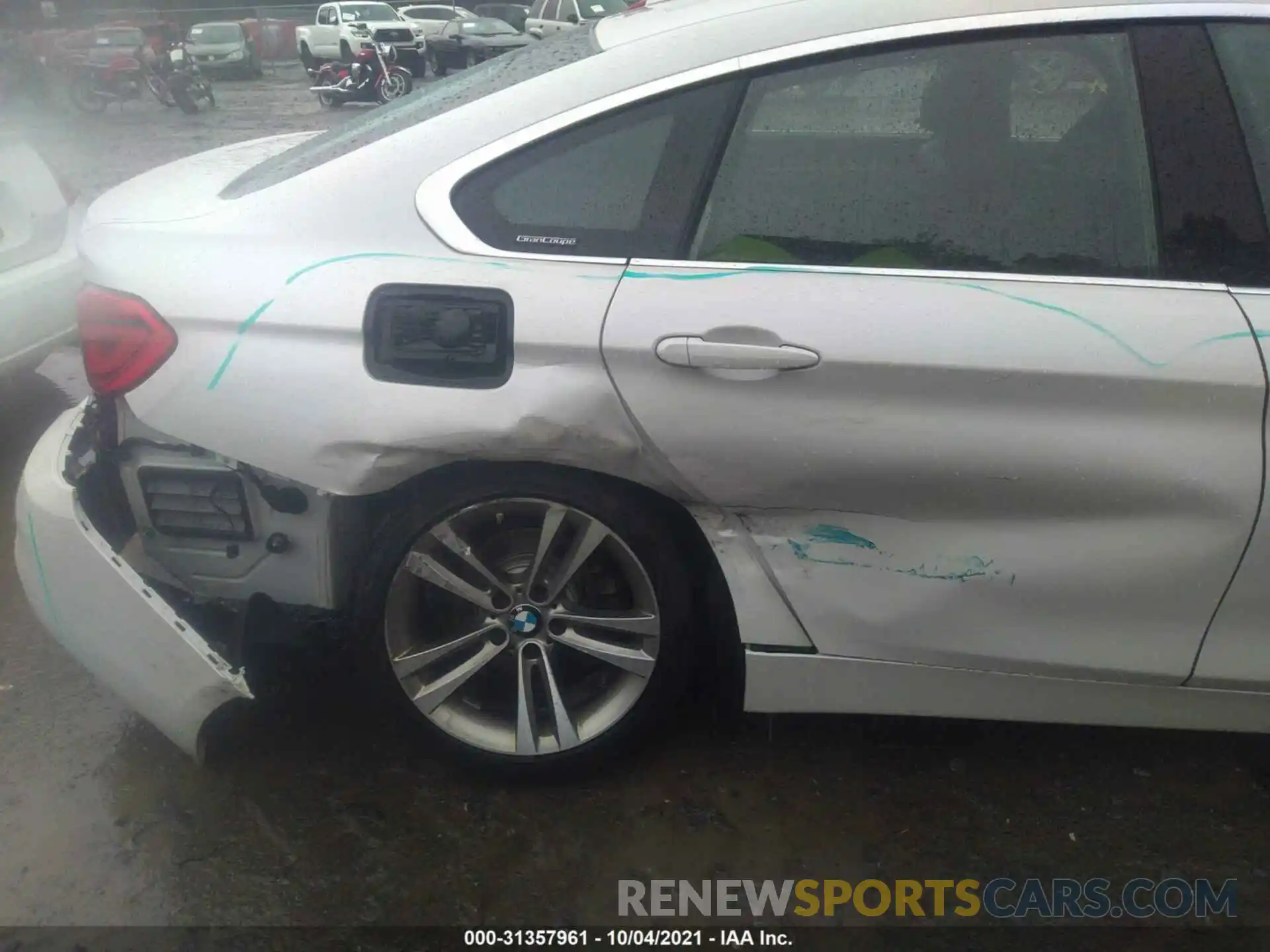 6 Photograph of a damaged car WBA4J3C59KBL08828 BMW 4 SERIES 2019