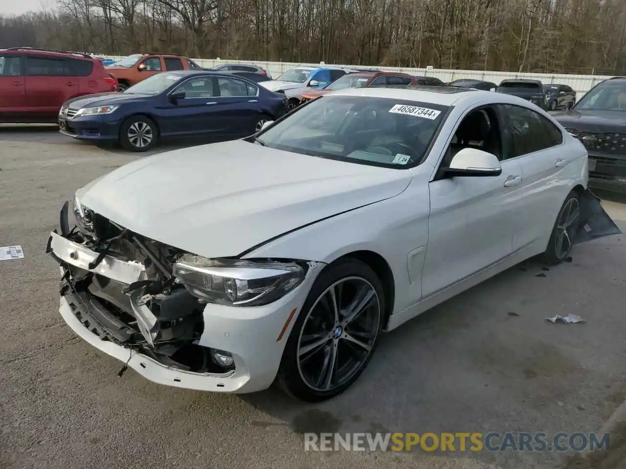 1 Photograph of a damaged car WBA4J3C59KBL09235 BMW 4 SERIES 2019