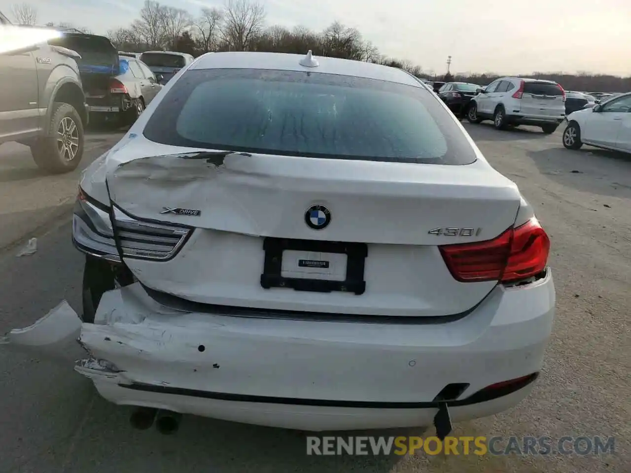 6 Фотография поврежденного автомобиля WBA4J3C59KBL09235 BMW 4 SERIES 2019
