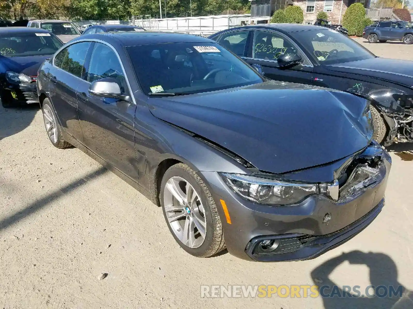 1 Photograph of a damaged car WBA4J3C59KBL09414 BMW 4 SERIES 2019