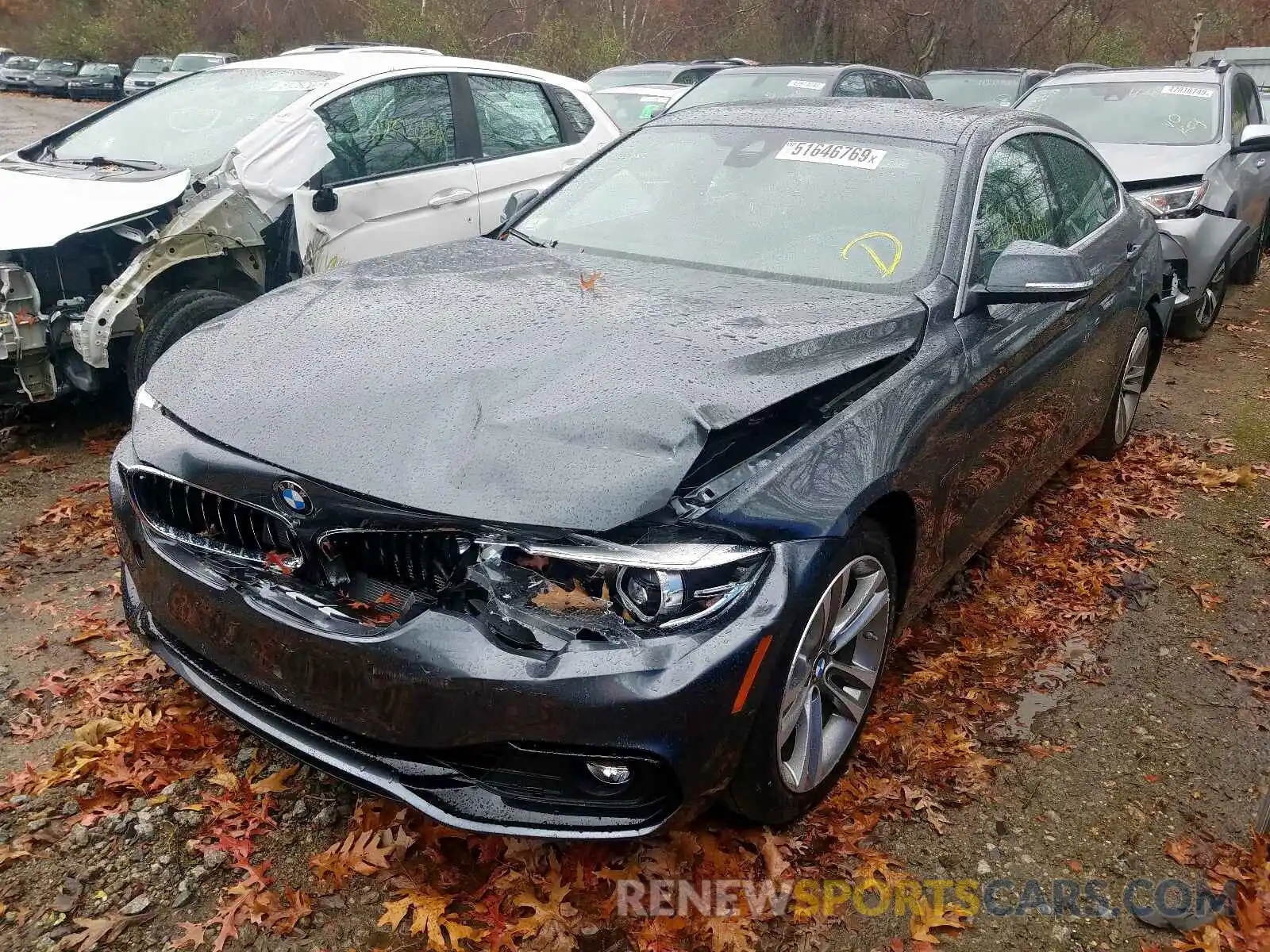 2 Photograph of a damaged car WBA4J3C59KBL09414 BMW 4 SERIES 2019