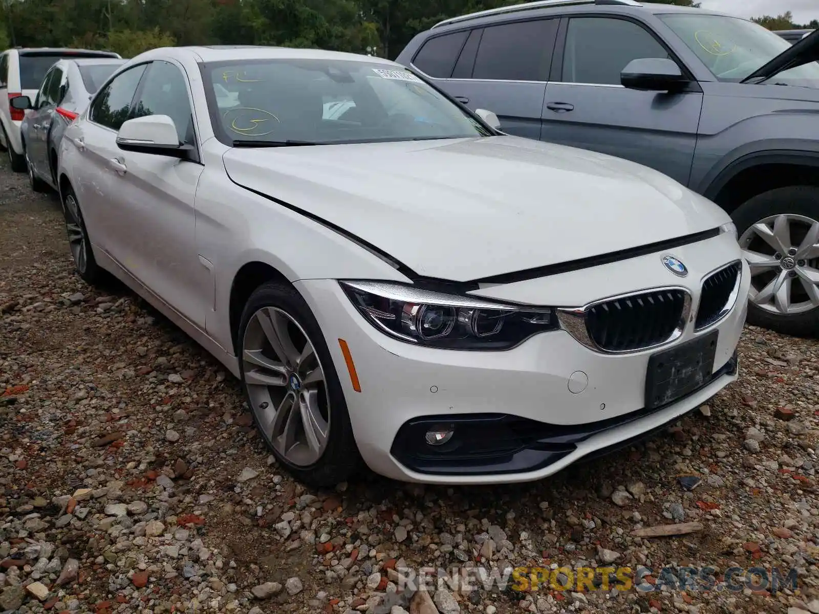 1 Photograph of a damaged car WBA4J3C59KBL09445 BMW 4 SERIES 2019