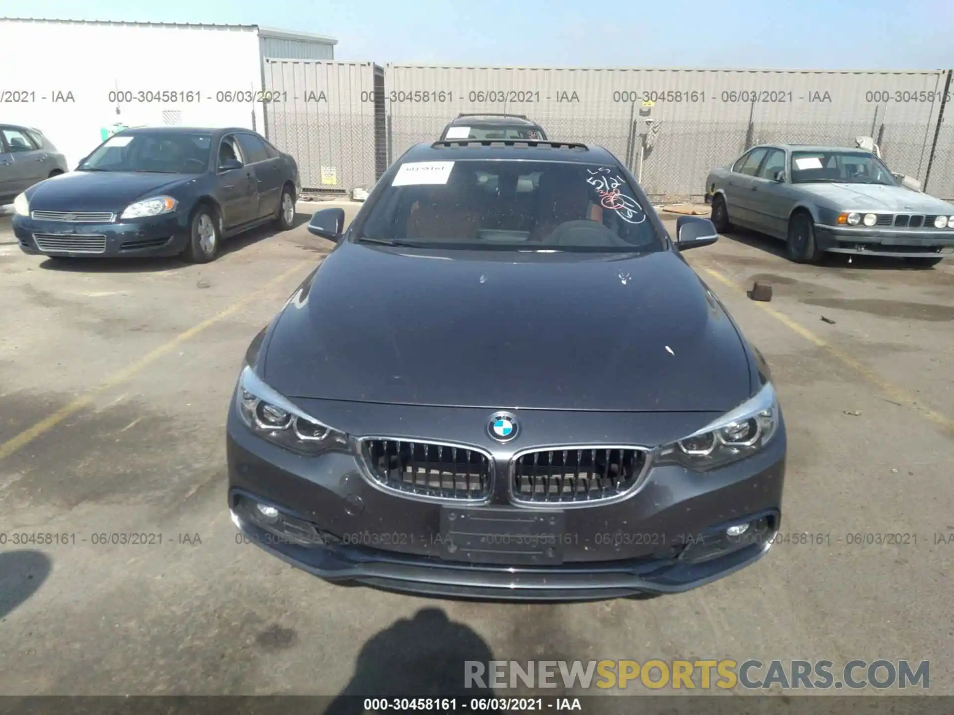 6 Photograph of a damaged car WBA4J3C59KBL09705 BMW 4 SERIES 2019