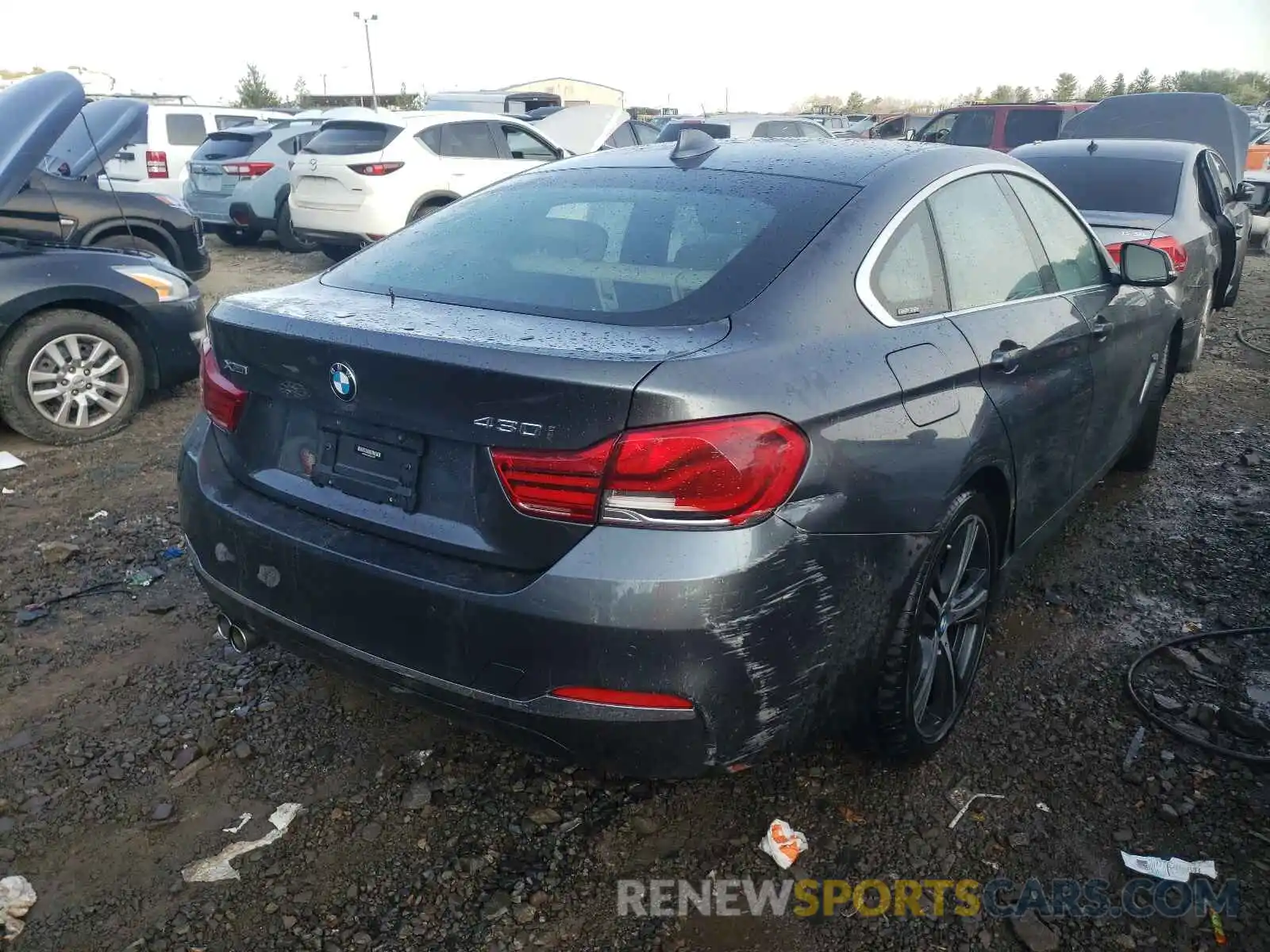 4 Photograph of a damaged car WBA4J3C59KBL10787 BMW 4 SERIES 2019