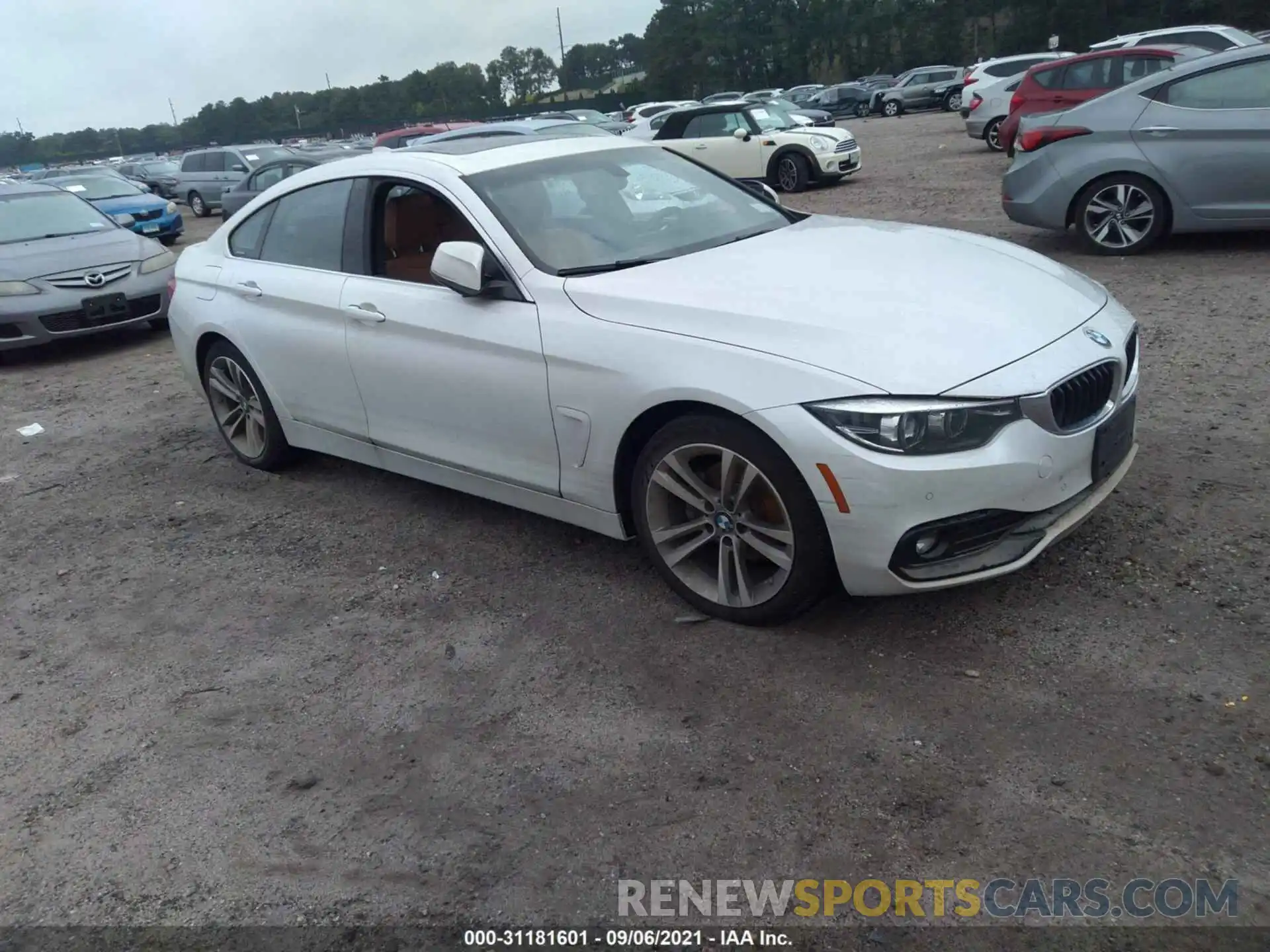 1 Photograph of a damaged car WBA4J3C59KBL10823 BMW 4 SERIES 2019