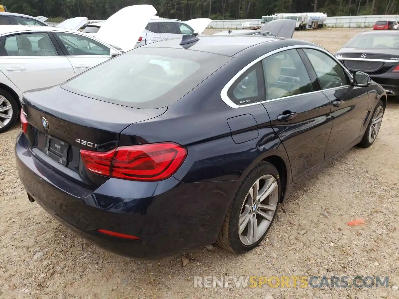 4 Photograph of a damaged car WBA4J3C59KBL10871 BMW 4 SERIES 2019