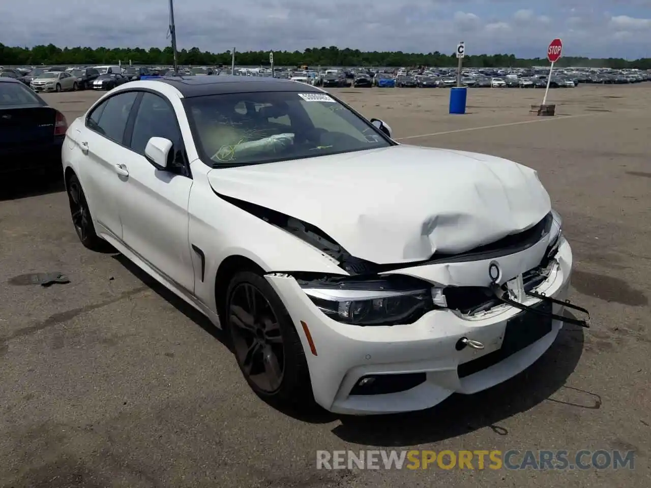 1 Photograph of a damaged car WBA4J3C5XKBL05016 BMW 4 SERIES 2019