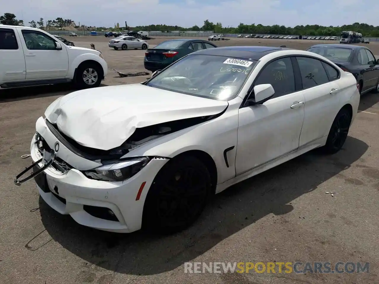 2 Photograph of a damaged car WBA4J3C5XKBL05016 BMW 4 SERIES 2019