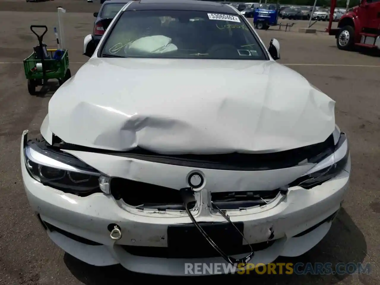 9 Photograph of a damaged car WBA4J3C5XKBL05016 BMW 4 SERIES 2019