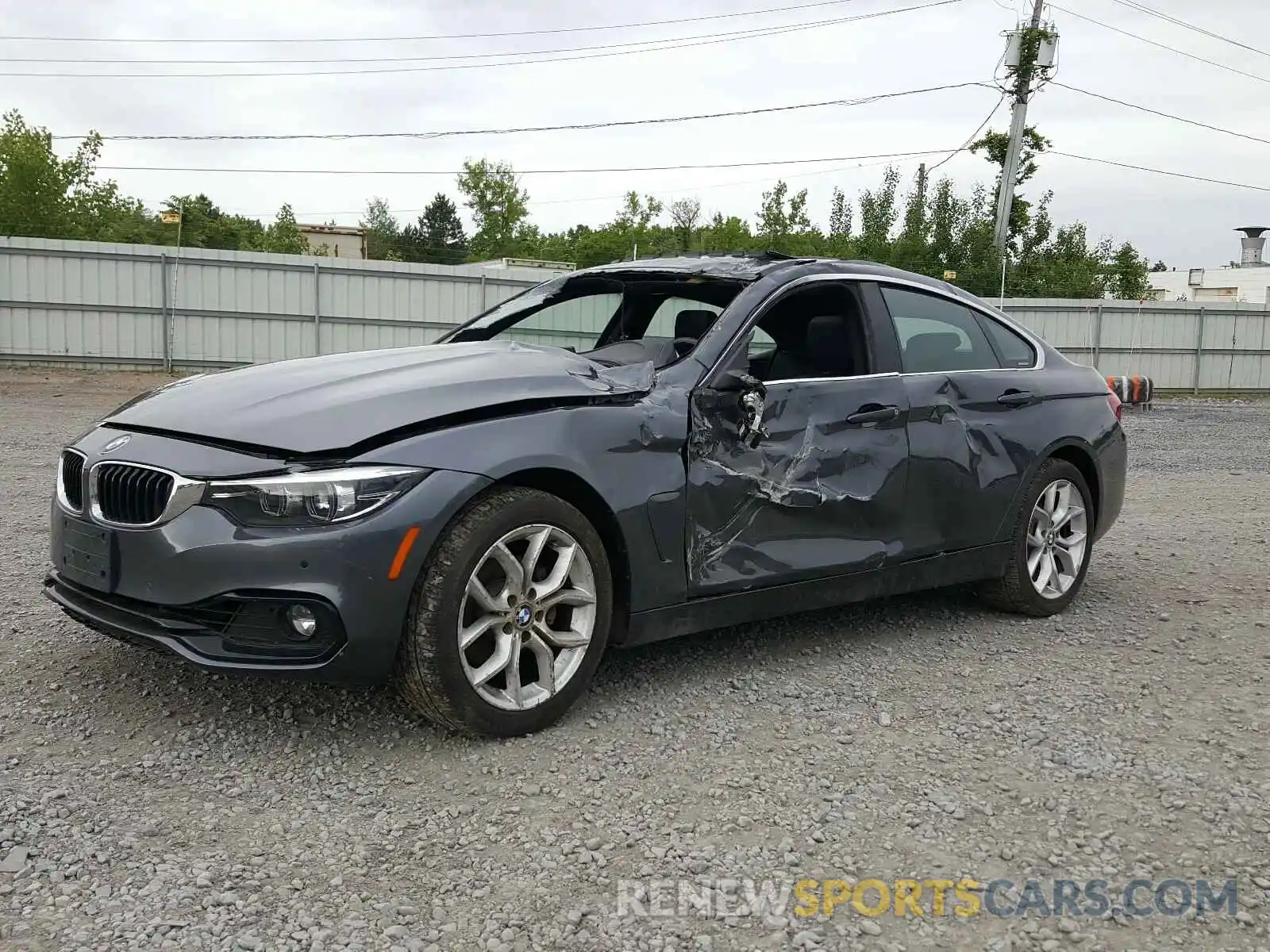 2 Photograph of a damaged car WBA4J3C5XKBL05131 BMW 4 SERIES 2019