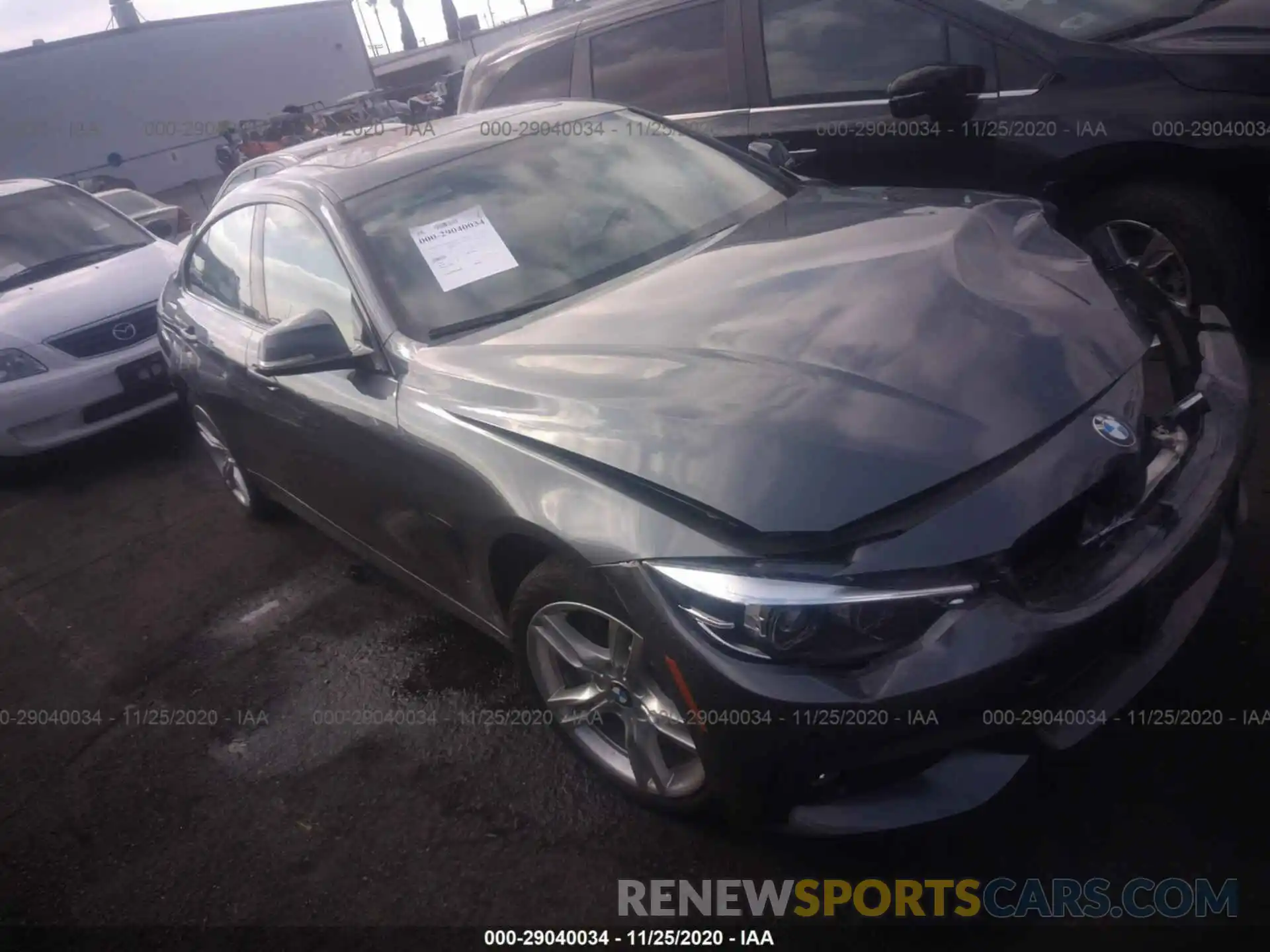 1 Photograph of a damaged car WBA4J3C5XKBL05470 BMW 4 SERIES 2019