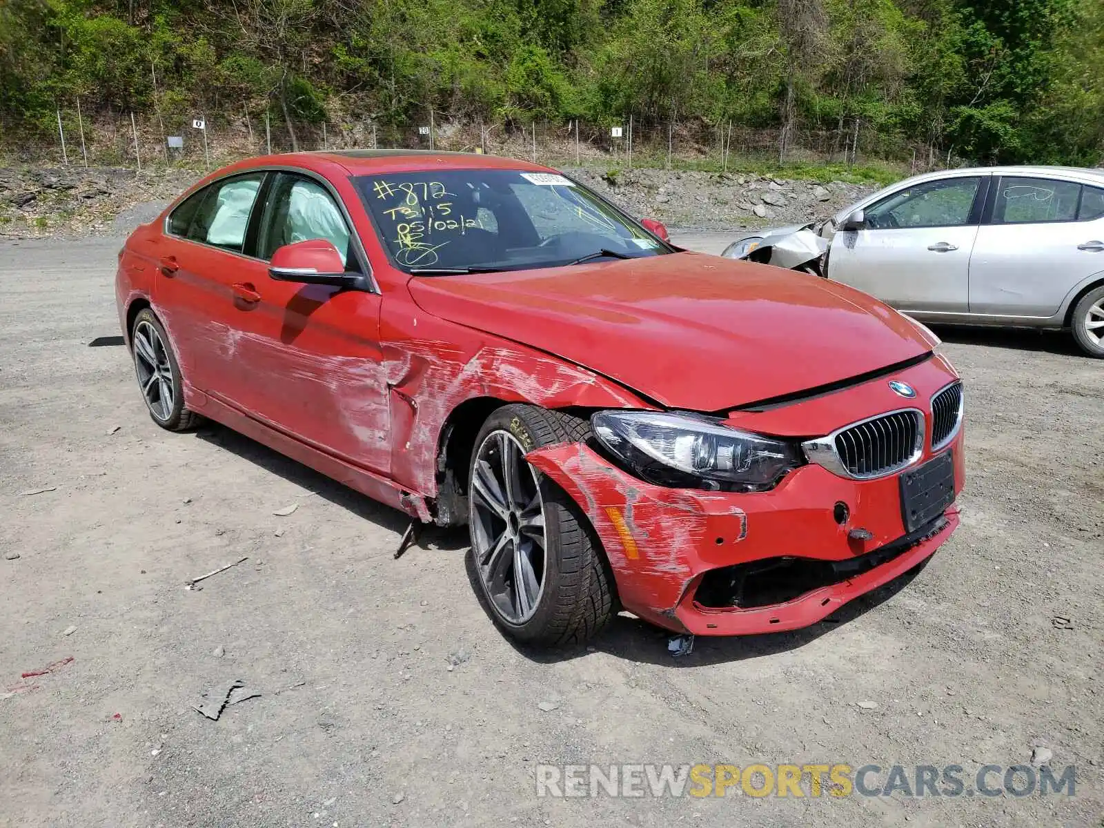 1 Photograph of a damaged car WBA4J3C5XKBL06277 BMW 4 SERIES 2019