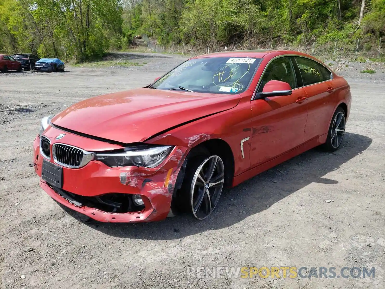 2 Photograph of a damaged car WBA4J3C5XKBL06277 BMW 4 SERIES 2019