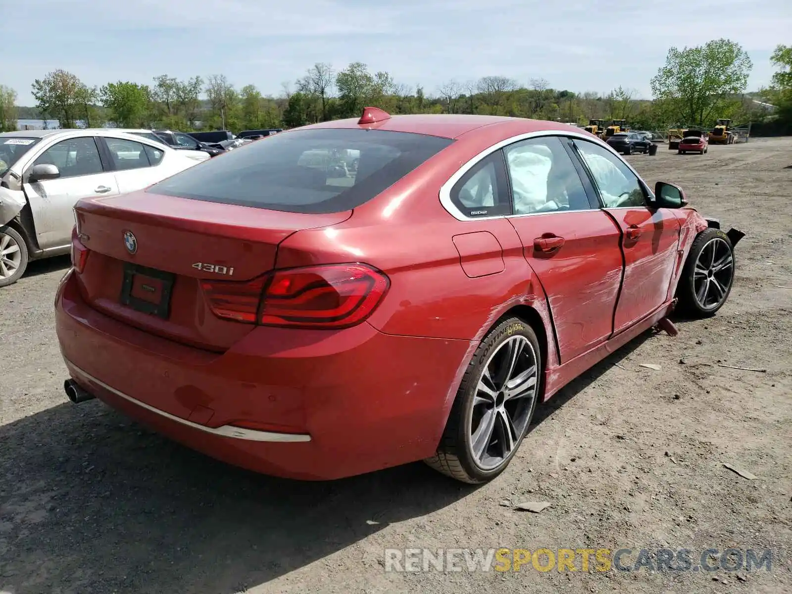 4 Photograph of a damaged car WBA4J3C5XKBL06277 BMW 4 SERIES 2019