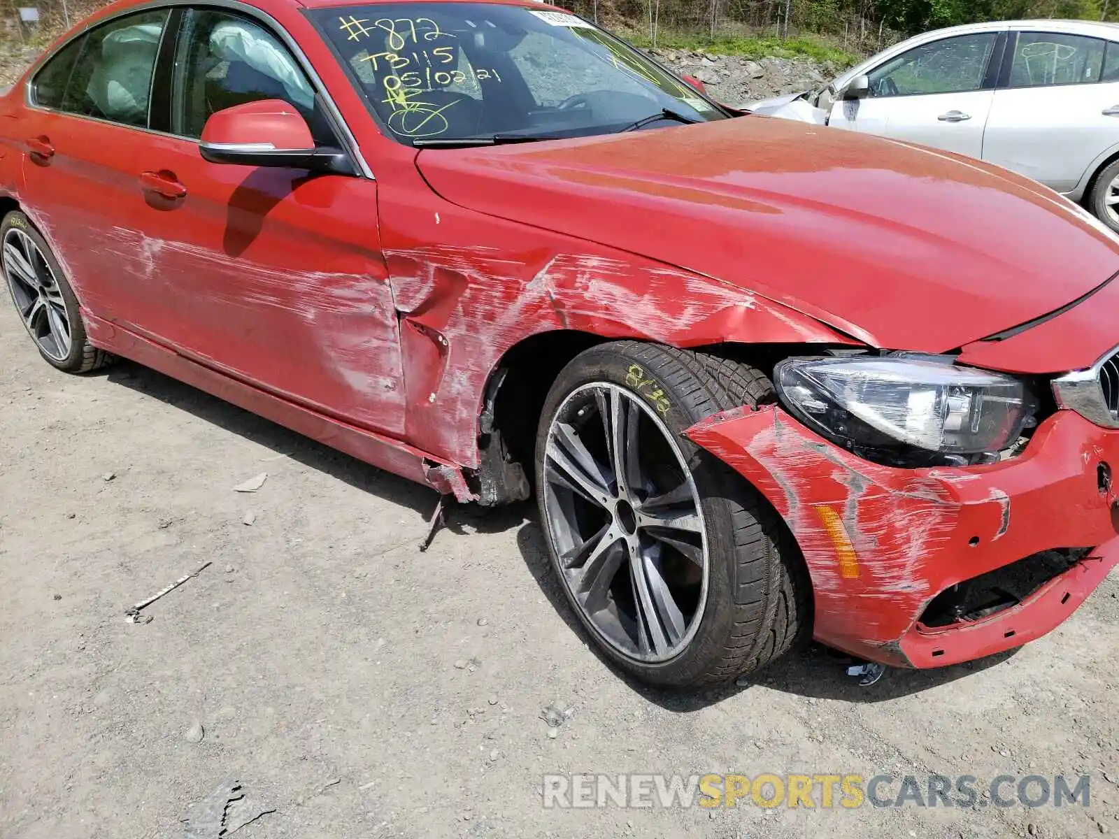 9 Photograph of a damaged car WBA4J3C5XKBL06277 BMW 4 SERIES 2019