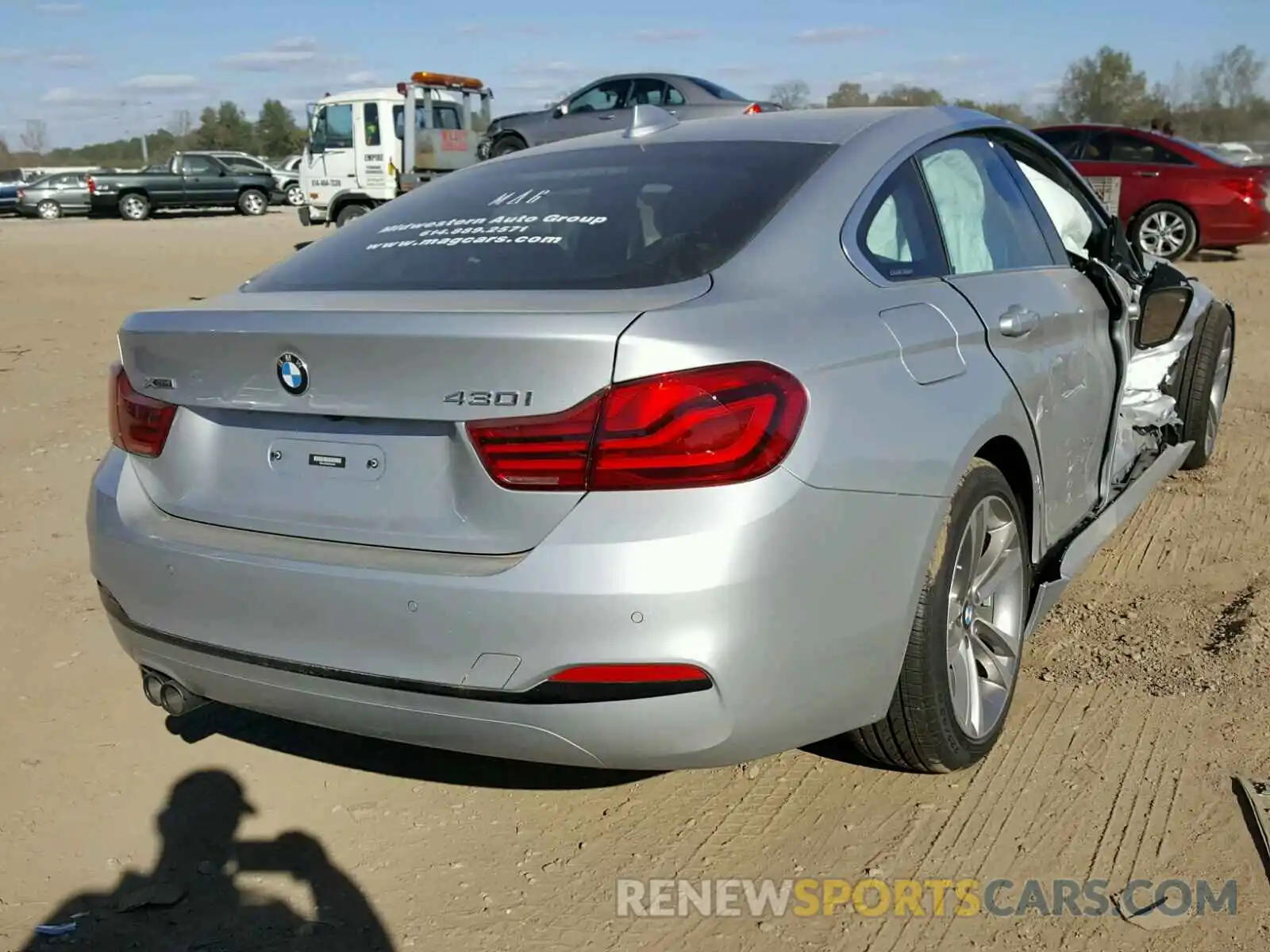 4 Photograph of a damaged car WBA4J3C5XKBL06330 BMW 4 SERIES 2019