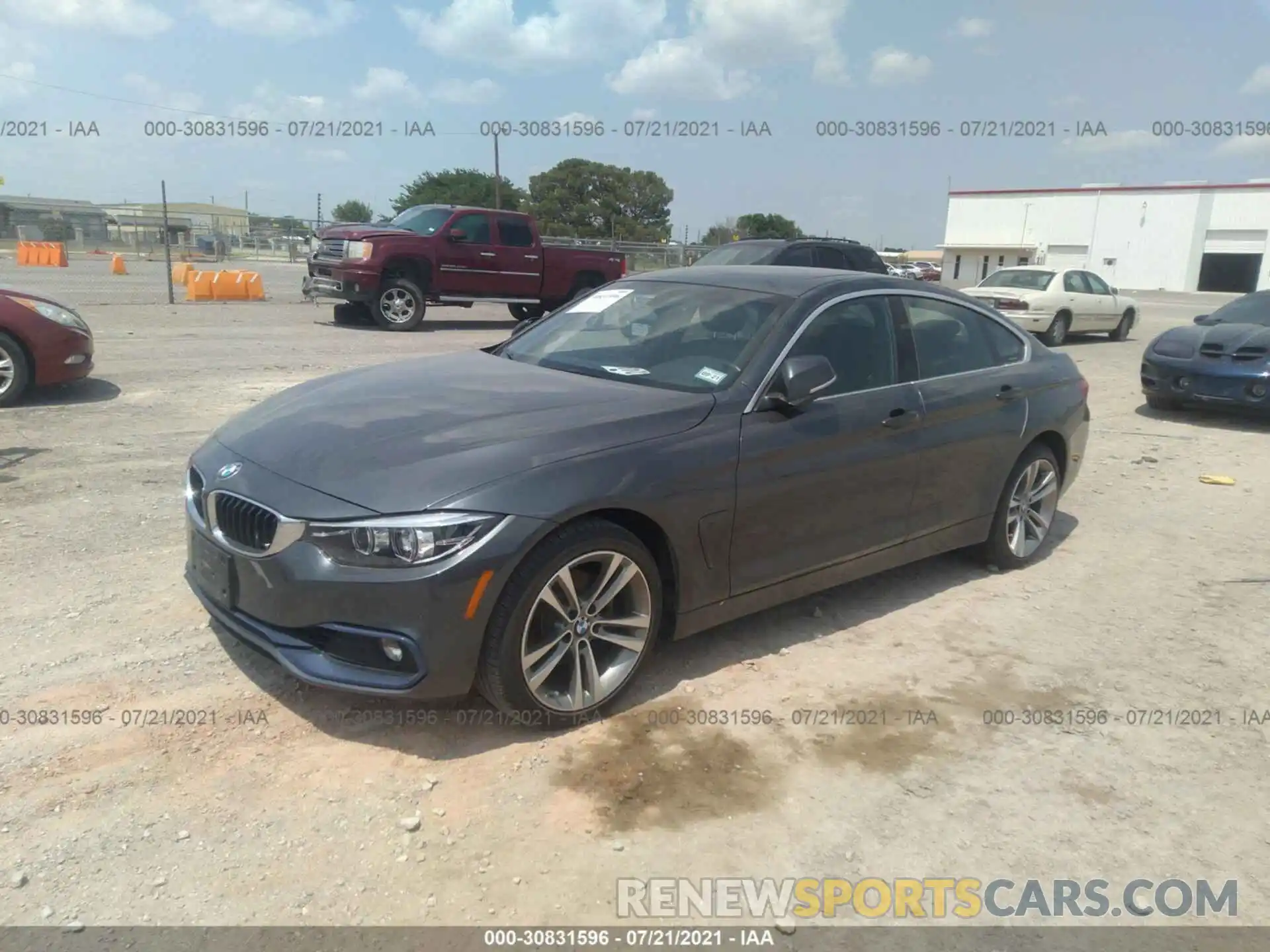 2 Photograph of a damaged car WBA4J3C5XKBL06800 BMW 4 SERIES 2019