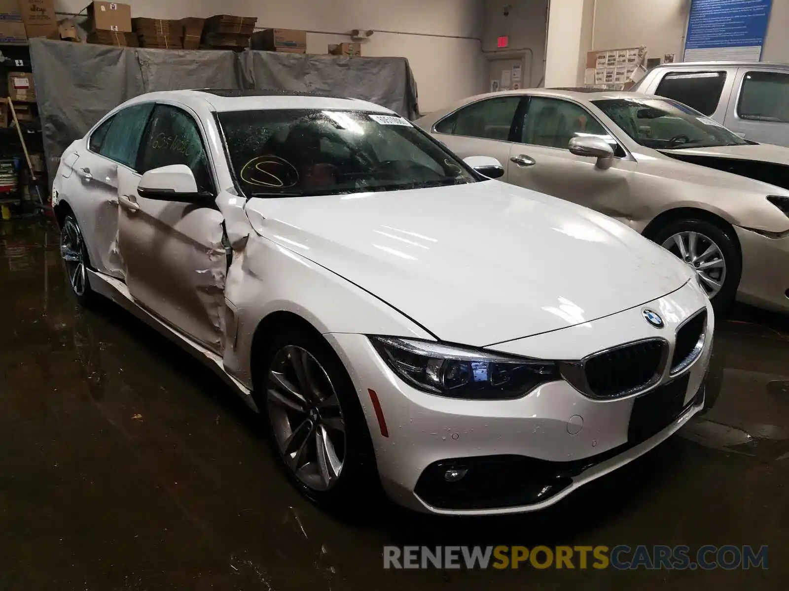 1 Photograph of a damaged car WBA4J3C5XKBL07882 BMW 4 SERIES 2019