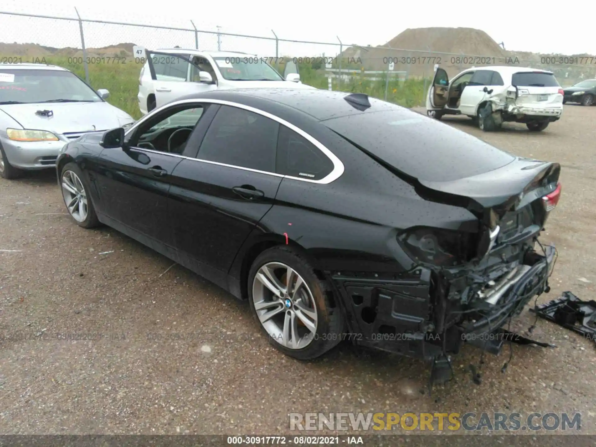 3 Photograph of a damaged car WBA4J5C50KBM65594 BMW 4 SERIES 2019