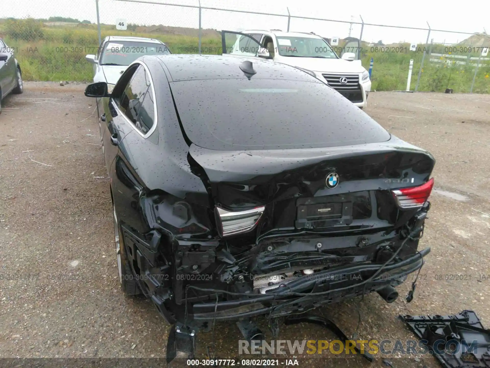 6 Photograph of a damaged car WBA4J5C50KBM65594 BMW 4 SERIES 2019