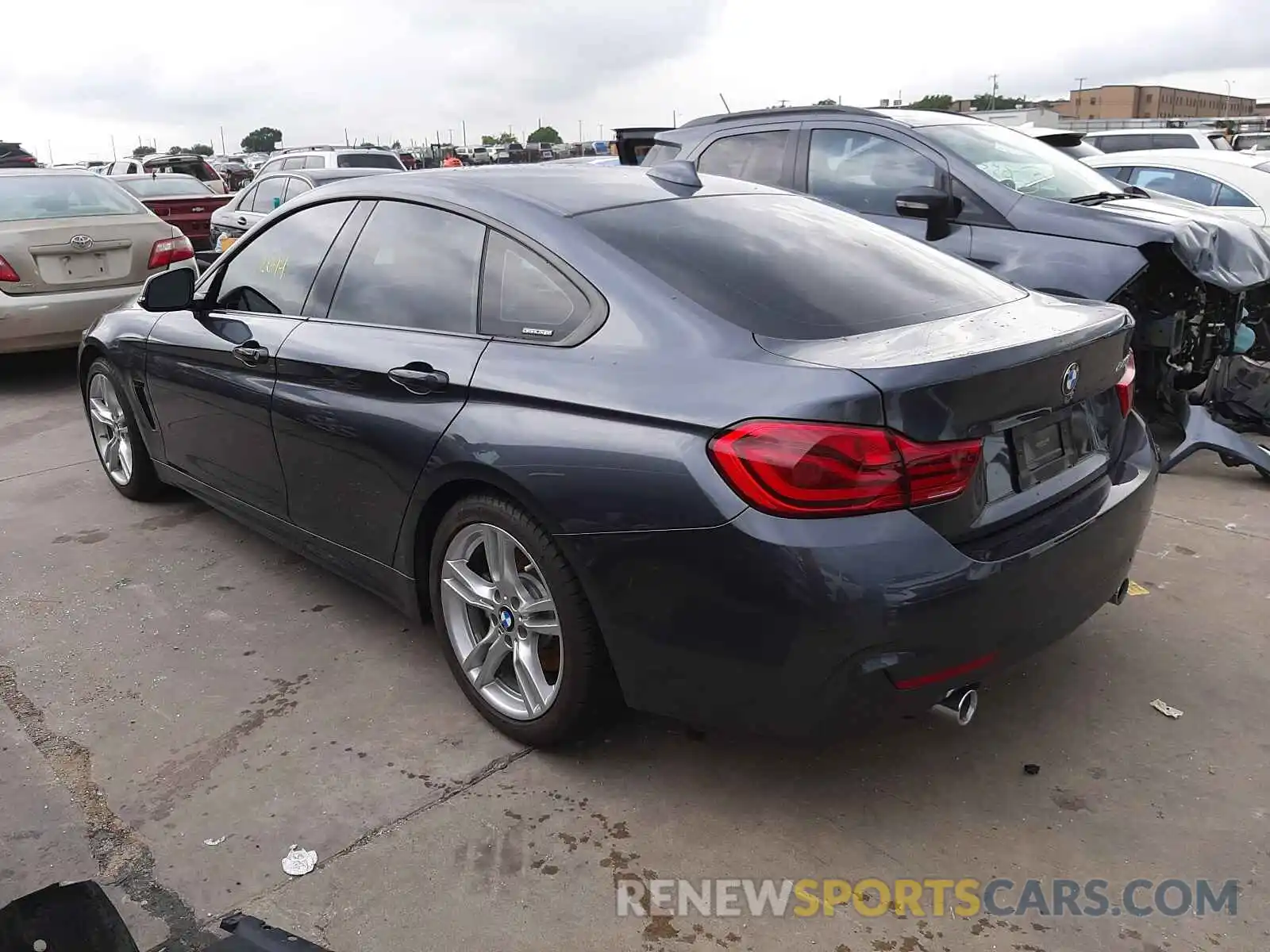 3 Photograph of a damaged car WBA4J5C50KBM66065 BMW 4 SERIES 2019