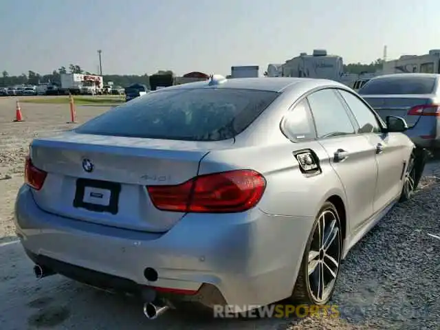 4 Фотография поврежденного автомобиля WBA4J5C50KBM66695 BMW 4 SERIES 2019