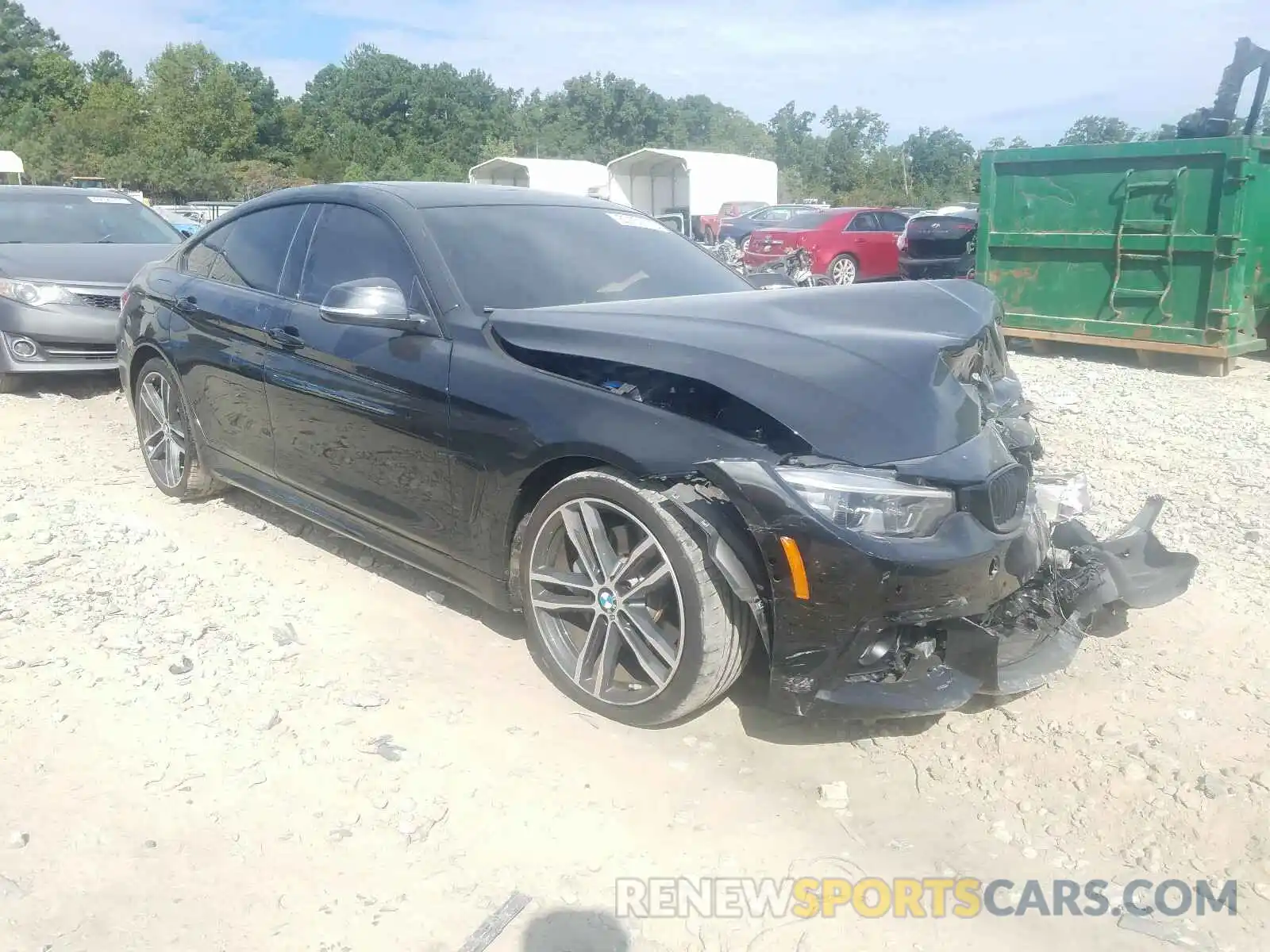 1 Photograph of a damaged car WBA4J5C51KBM65426 BMW 4 SERIES 2019