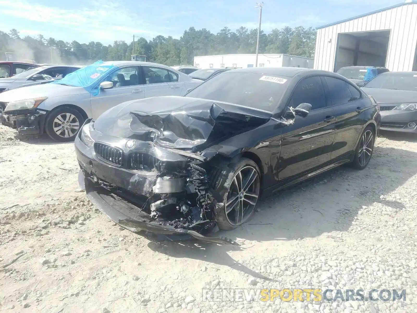 2 Photograph of a damaged car WBA4J5C51KBM65426 BMW 4 SERIES 2019