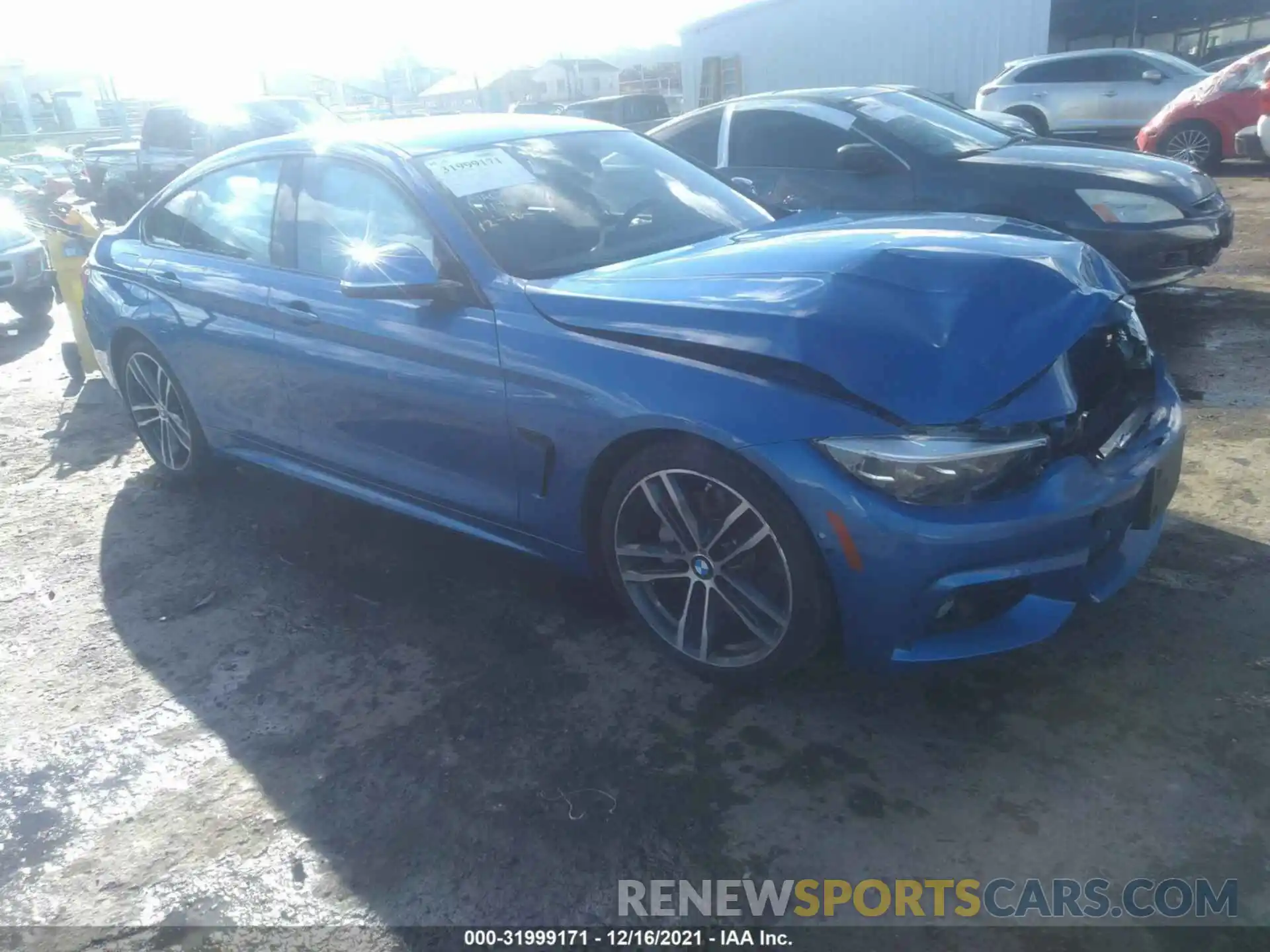 1 Photograph of a damaged car WBA4J5C51KBM66155 BMW 4 SERIES 2019