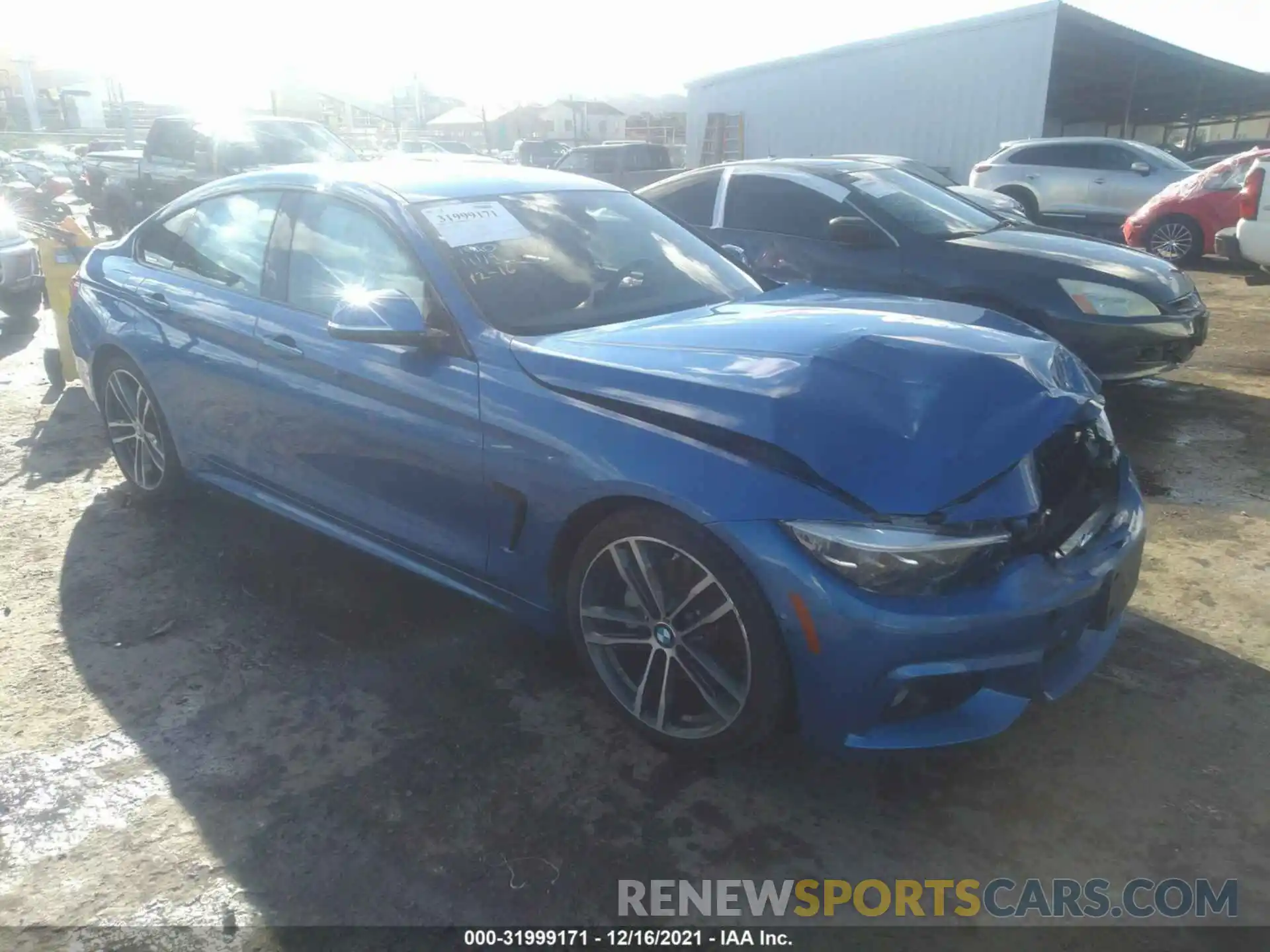 6 Photograph of a damaged car WBA4J5C51KBM66155 BMW 4 SERIES 2019