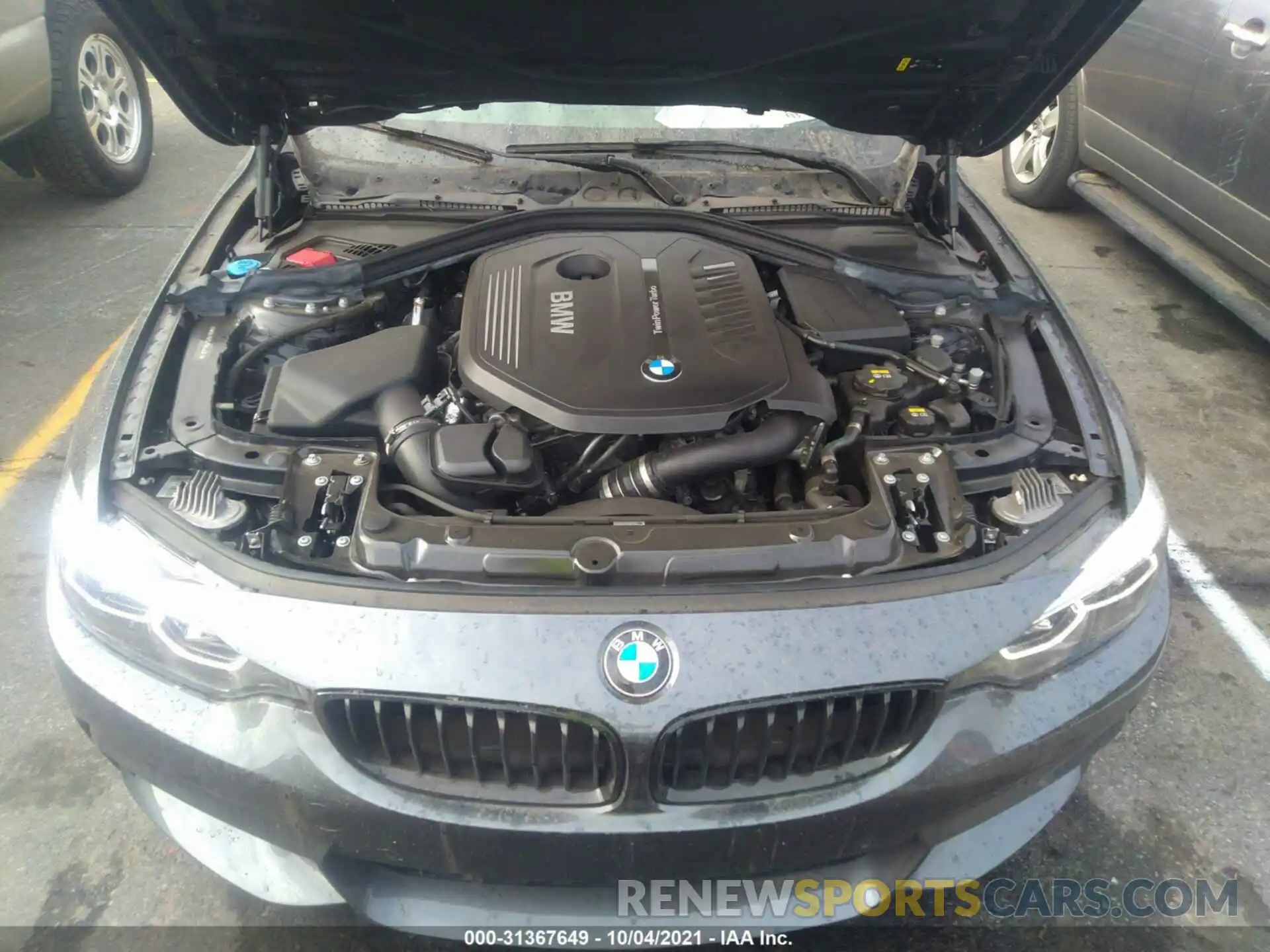 10 Photograph of a damaged car WBA4J5C52KBM65063 BMW 4 SERIES 2019