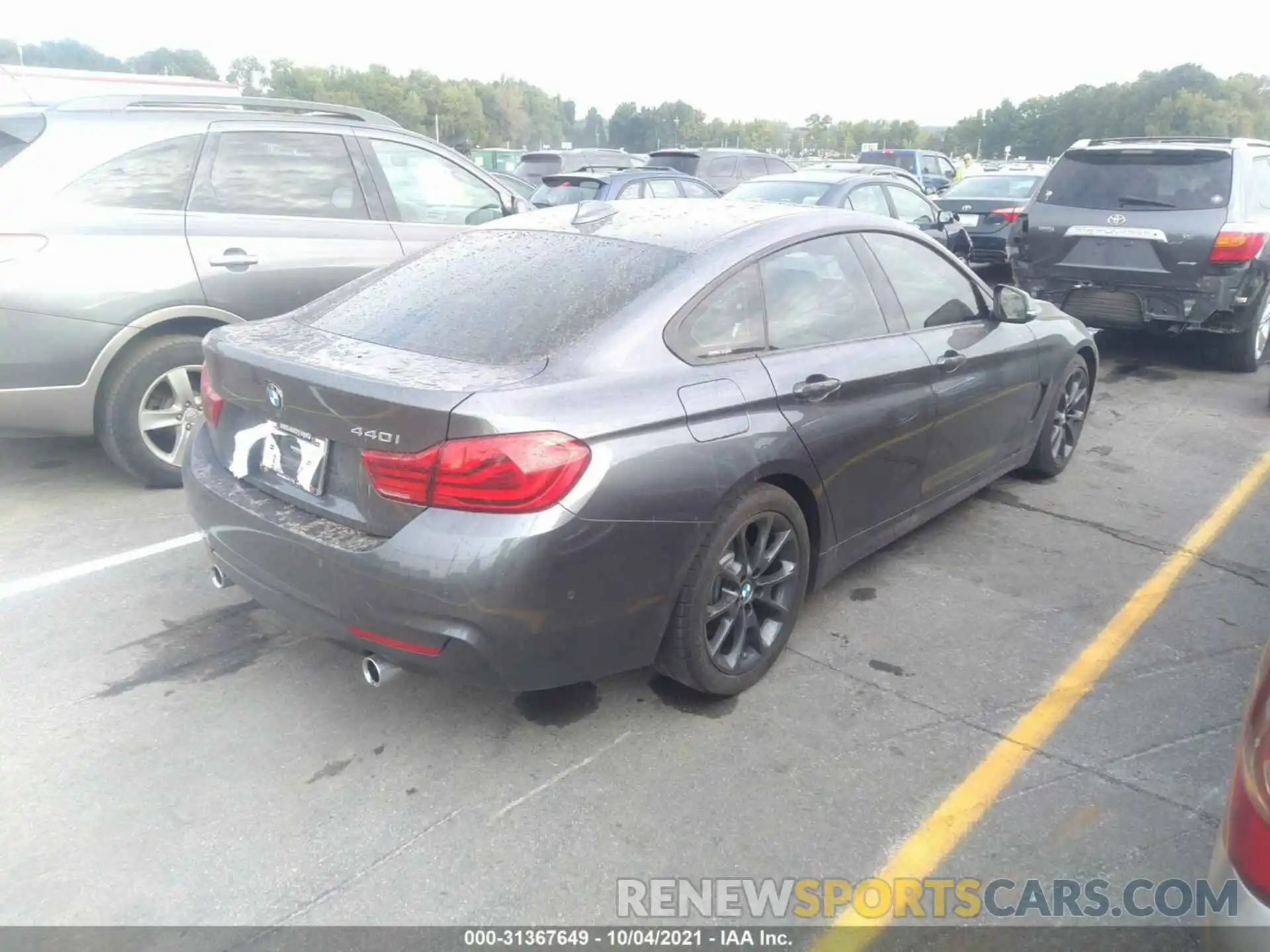 4 Photograph of a damaged car WBA4J5C52KBM65063 BMW 4 SERIES 2019