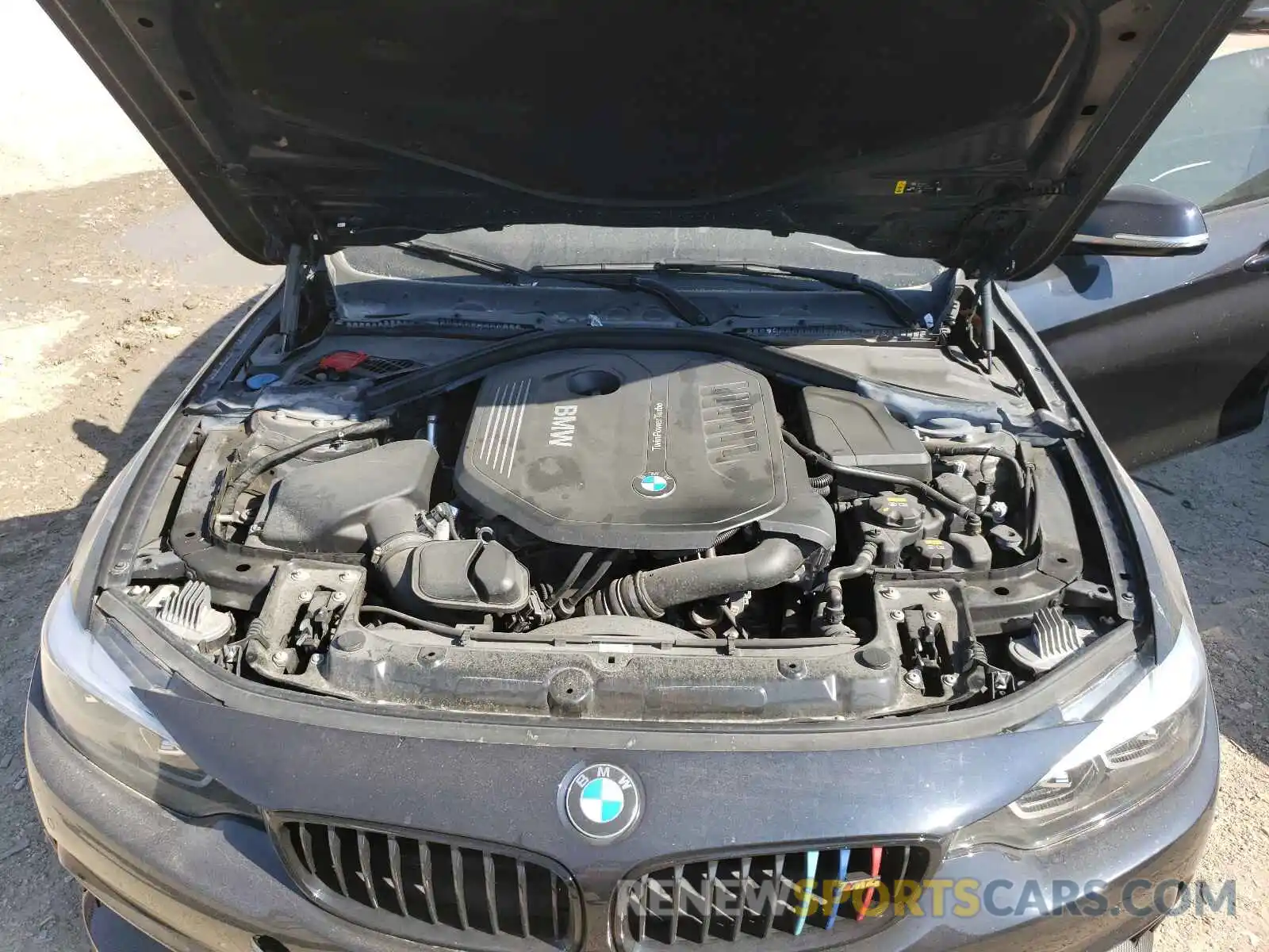 7 Photograph of a damaged car WBA4J5C52KBM65435 BMW 4 SERIES 2019