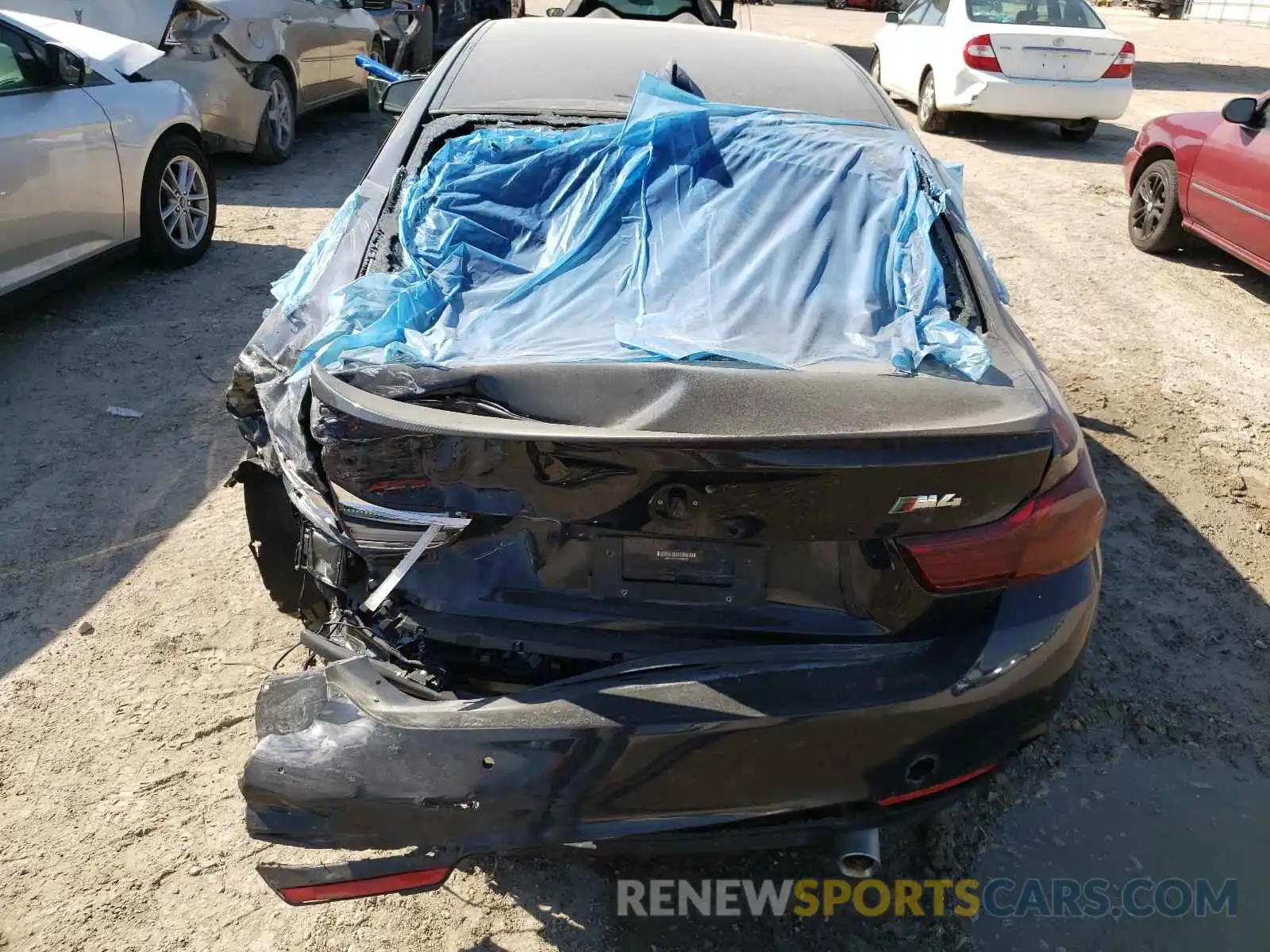 9 Photograph of a damaged car WBA4J5C52KBM65435 BMW 4 SERIES 2019