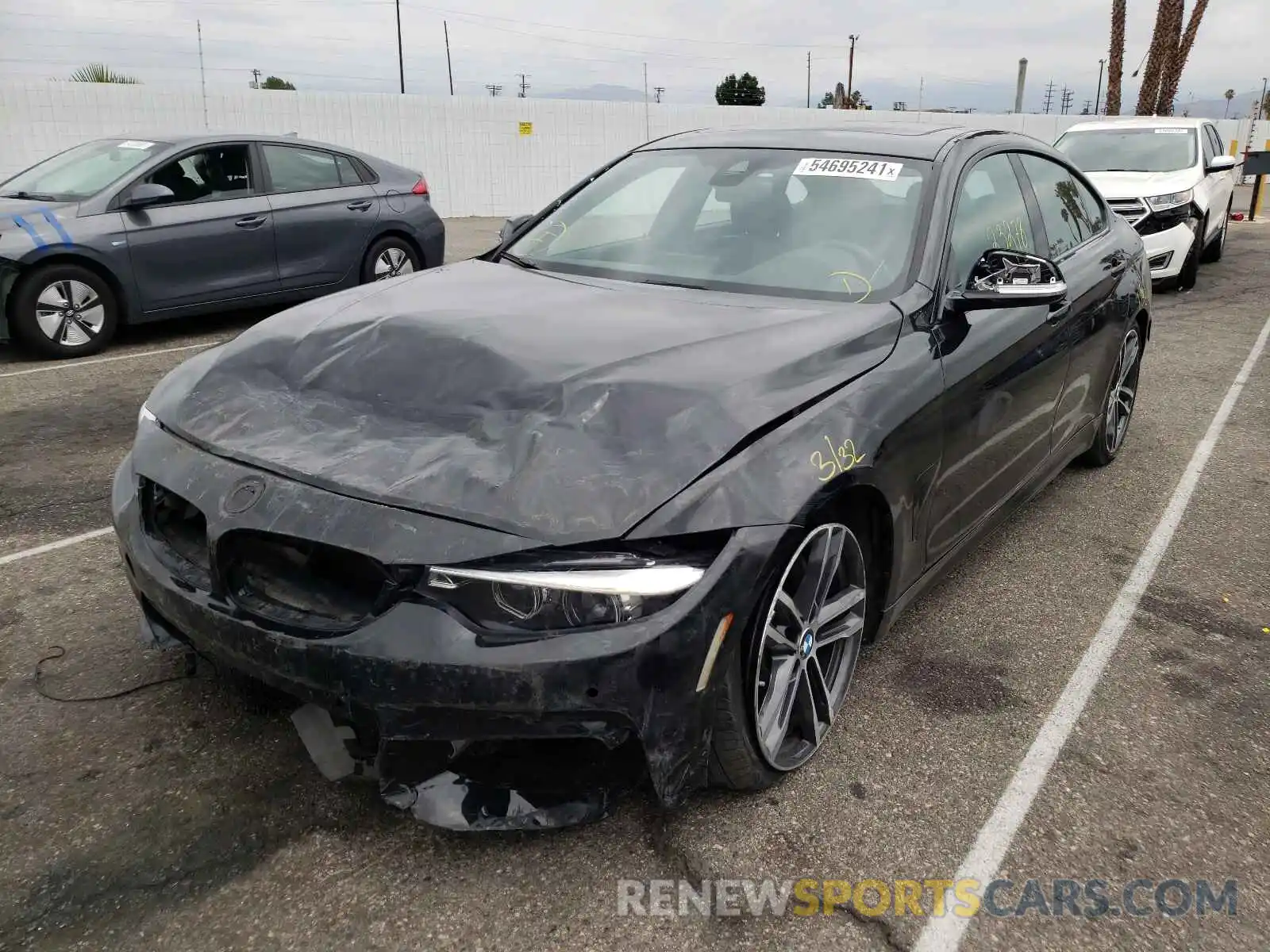 2 Photograph of a damaged car WBA4J5C53KBM65458 BMW 4 SERIES 2019