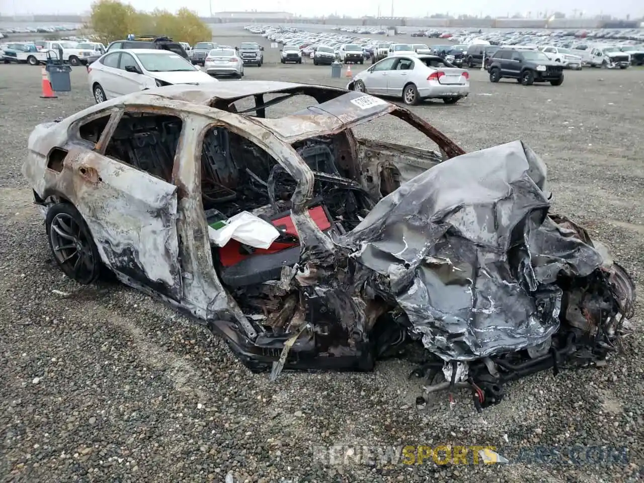 1 Photograph of a damaged car WBA4J5C53KBM65895 BMW 4 SERIES 2019