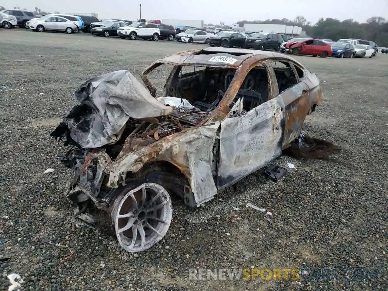 2 Photograph of a damaged car WBA4J5C53KBM65895 BMW 4 SERIES 2019